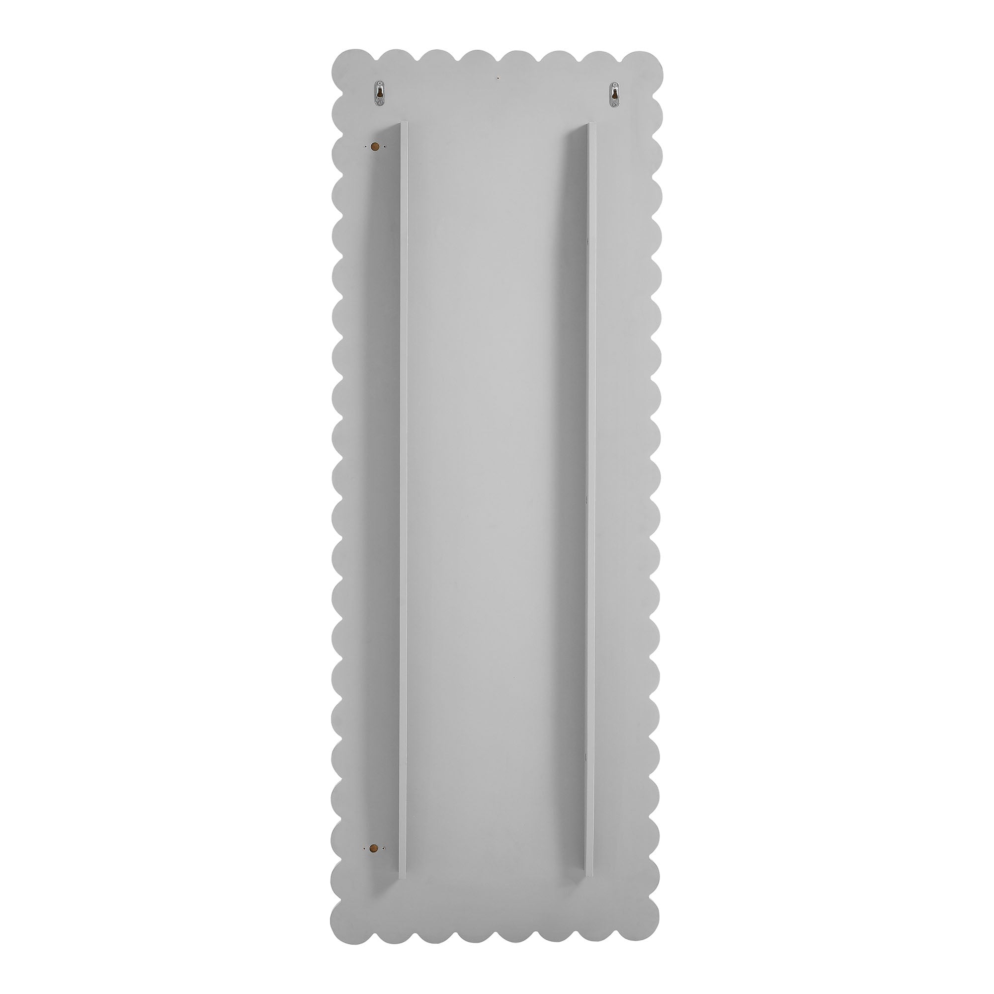 Modway Emmeline Scalloped Rectangle Floor Mirror