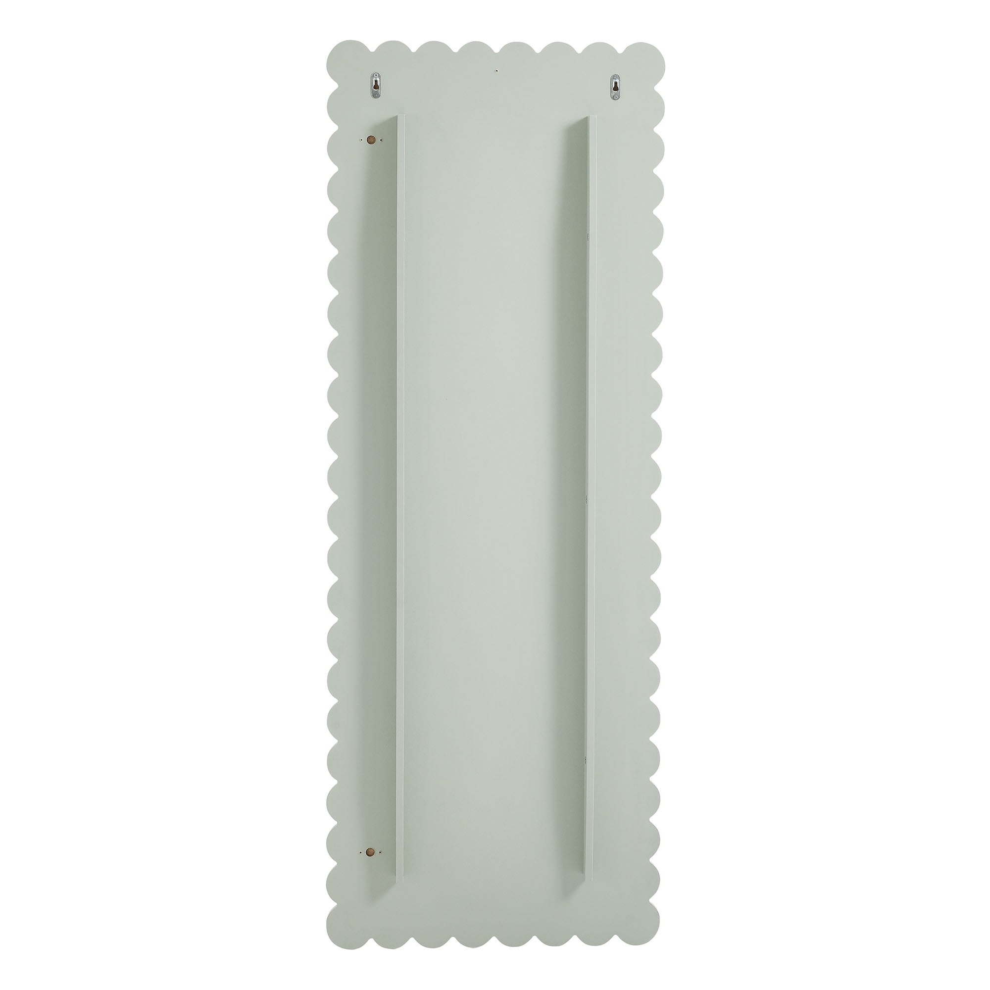 Modway Emmeline Scalloped Rectangle Floor Mirror