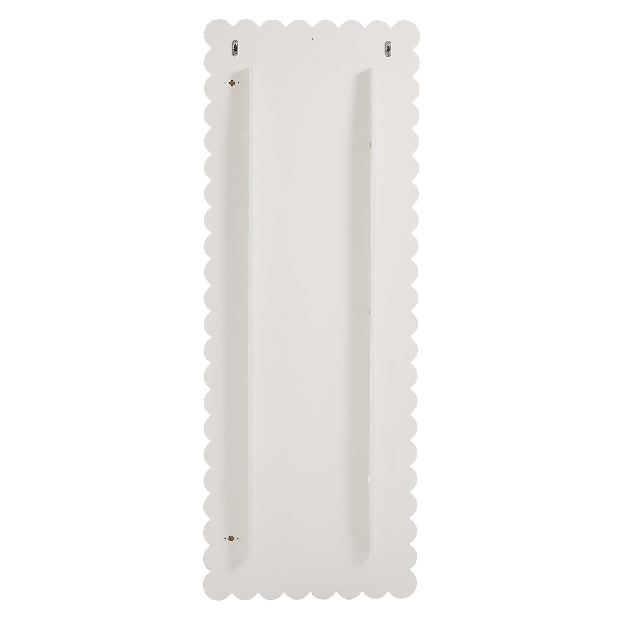 Modway Emmeline Scalloped Rectangle Floor Mirror
