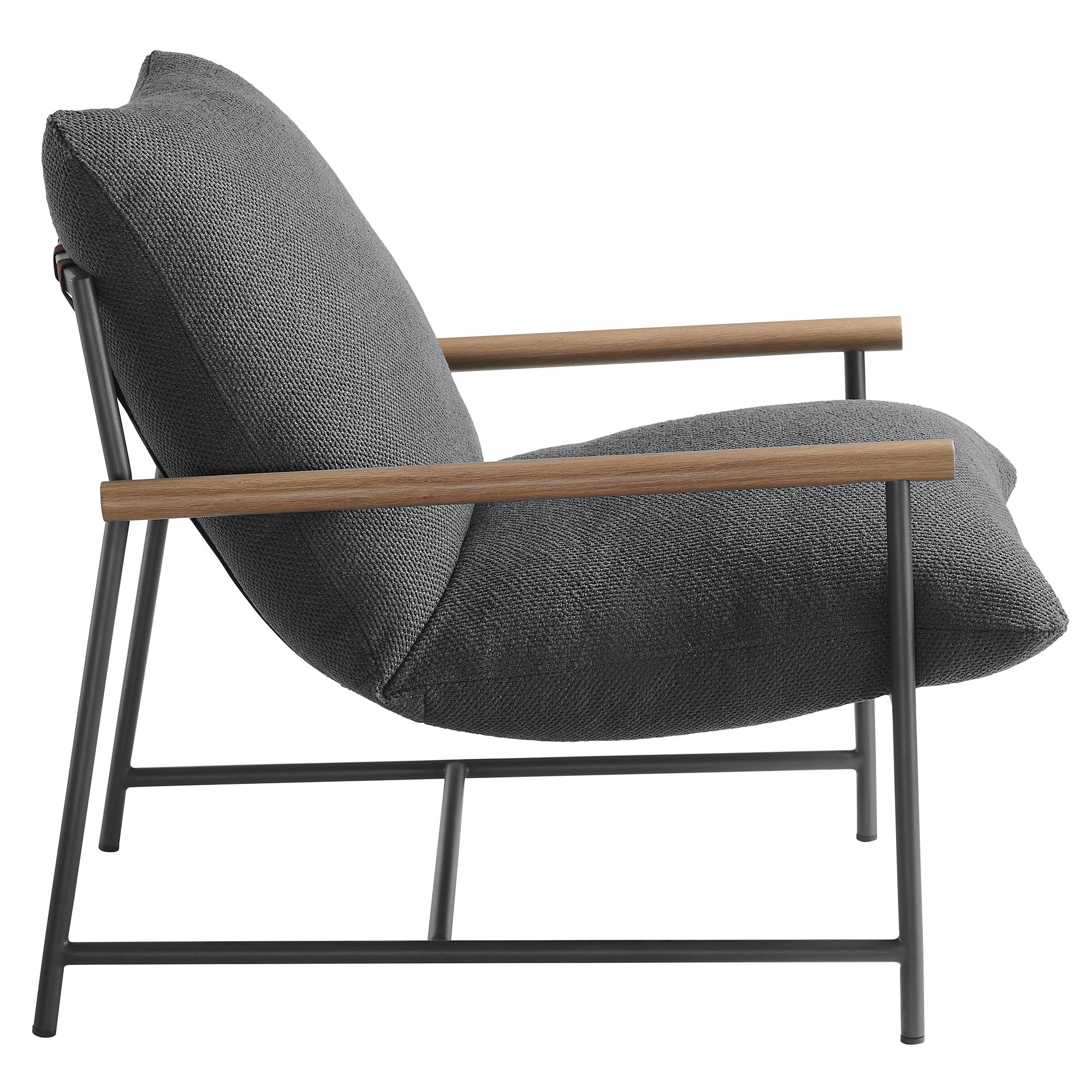 Modway Raya Outdoor Patio Boucle Sling Lounge Chair