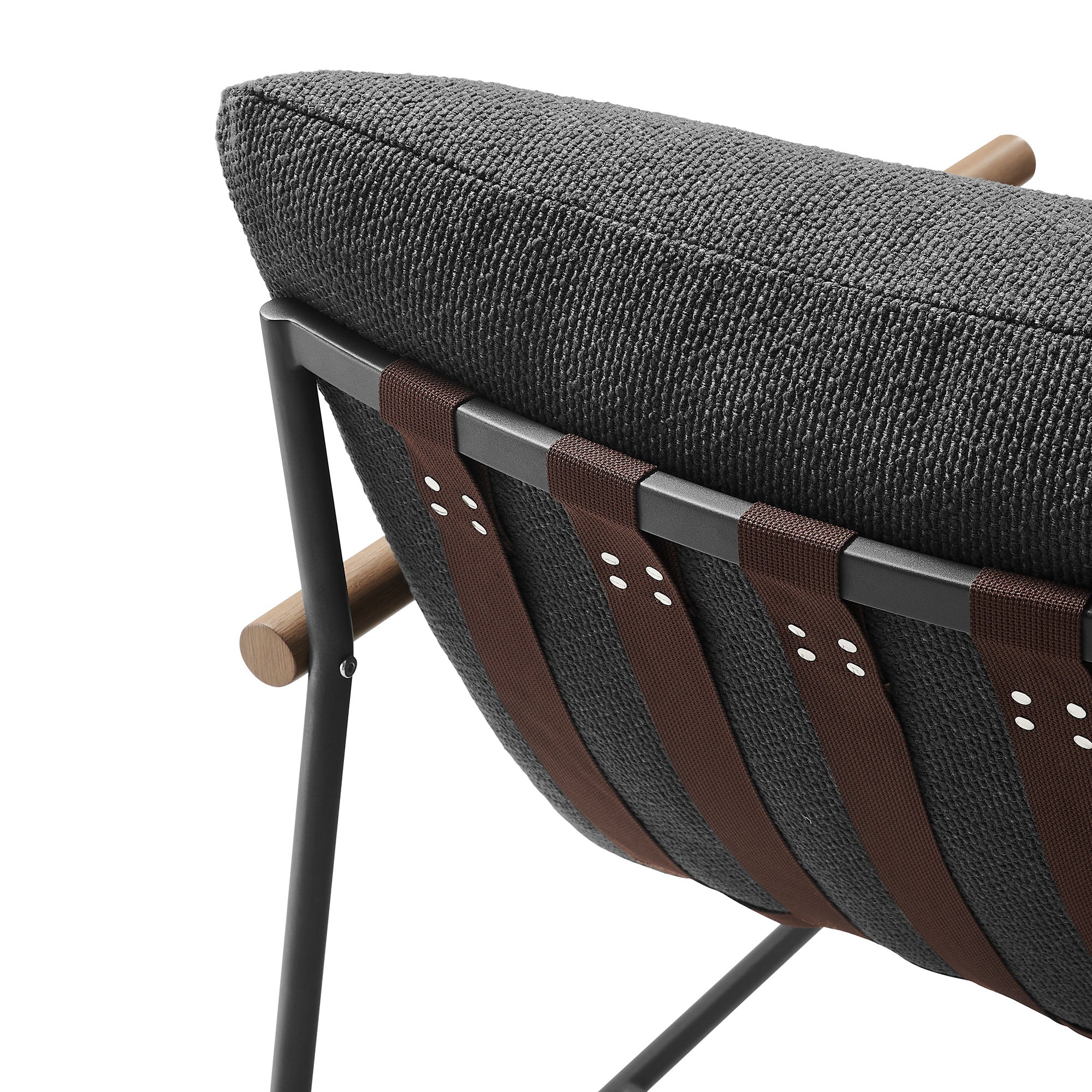 Modway Raya Outdoor Patio Boucle Sling Lounge Chair