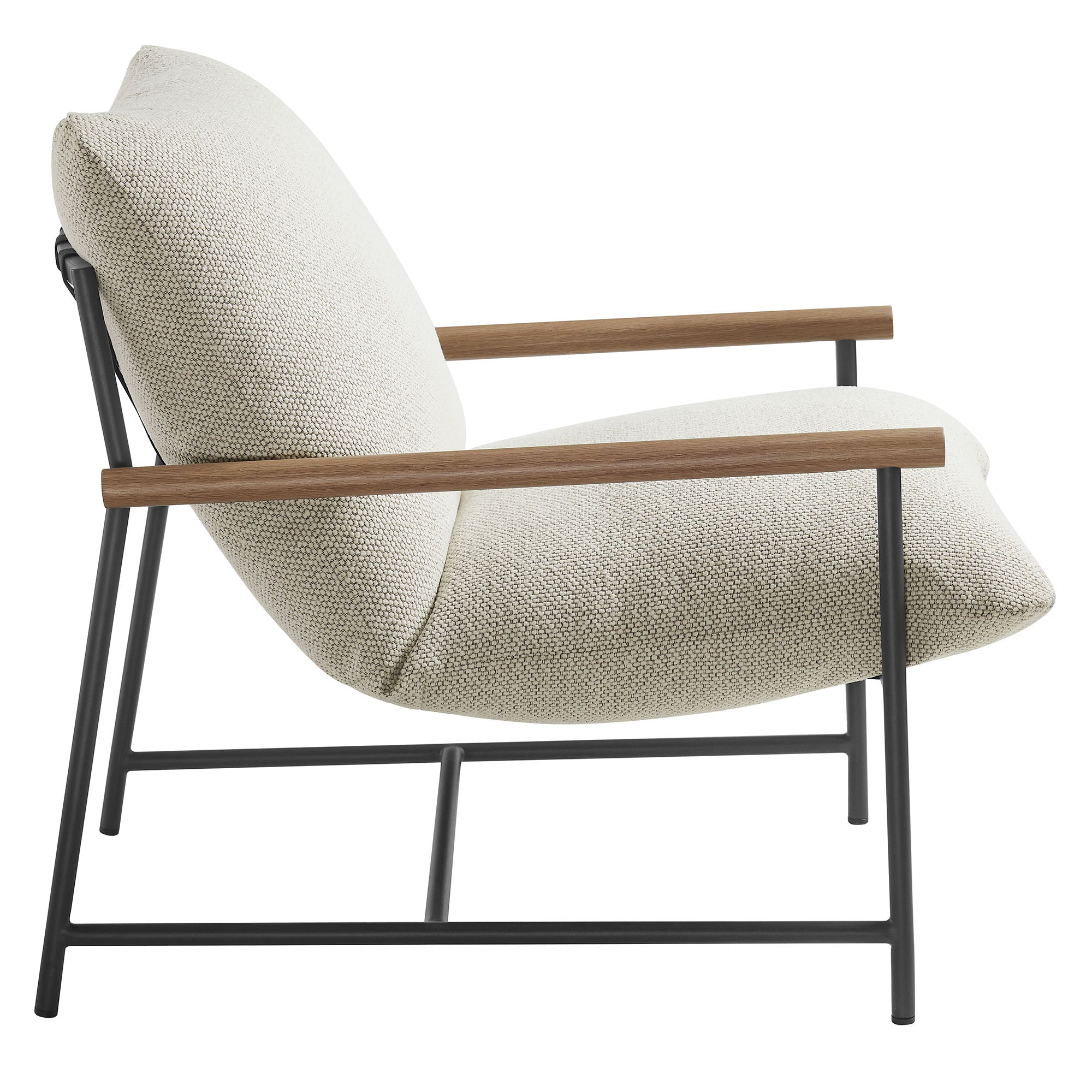 Modway Raya Outdoor Patio Boucle Sling Lounge Chair
