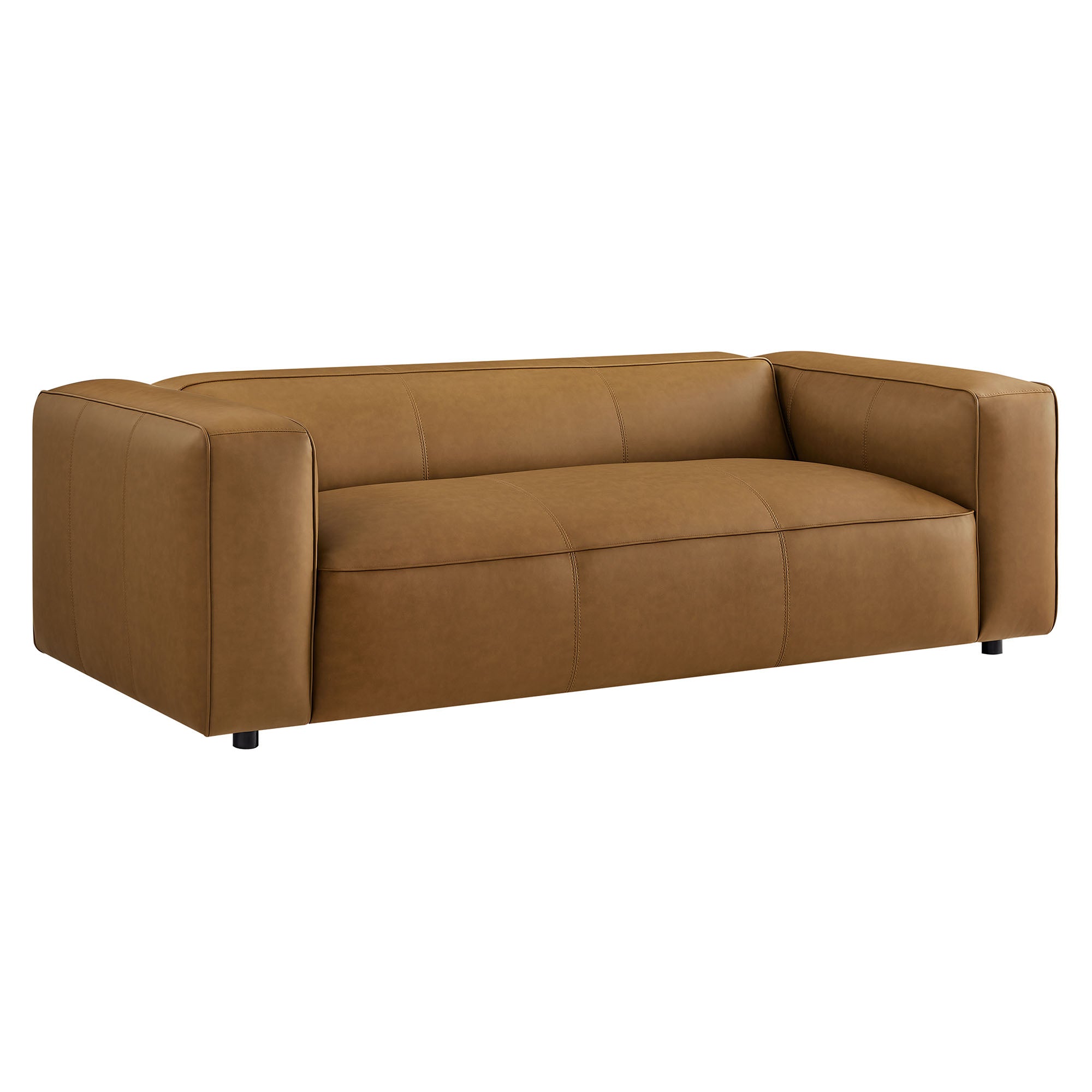 Modway Auren Upholstered Vegan Leather Sofa