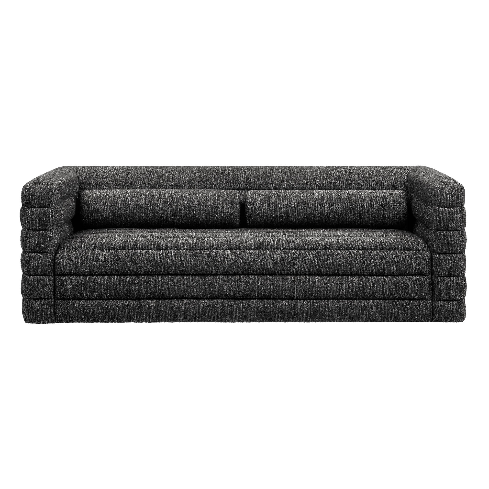 Modway Relle Channel Tufted Boucle Upholstered Sofa