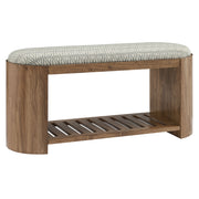 Modway Ashby 45" Geometric Upholstered Bench