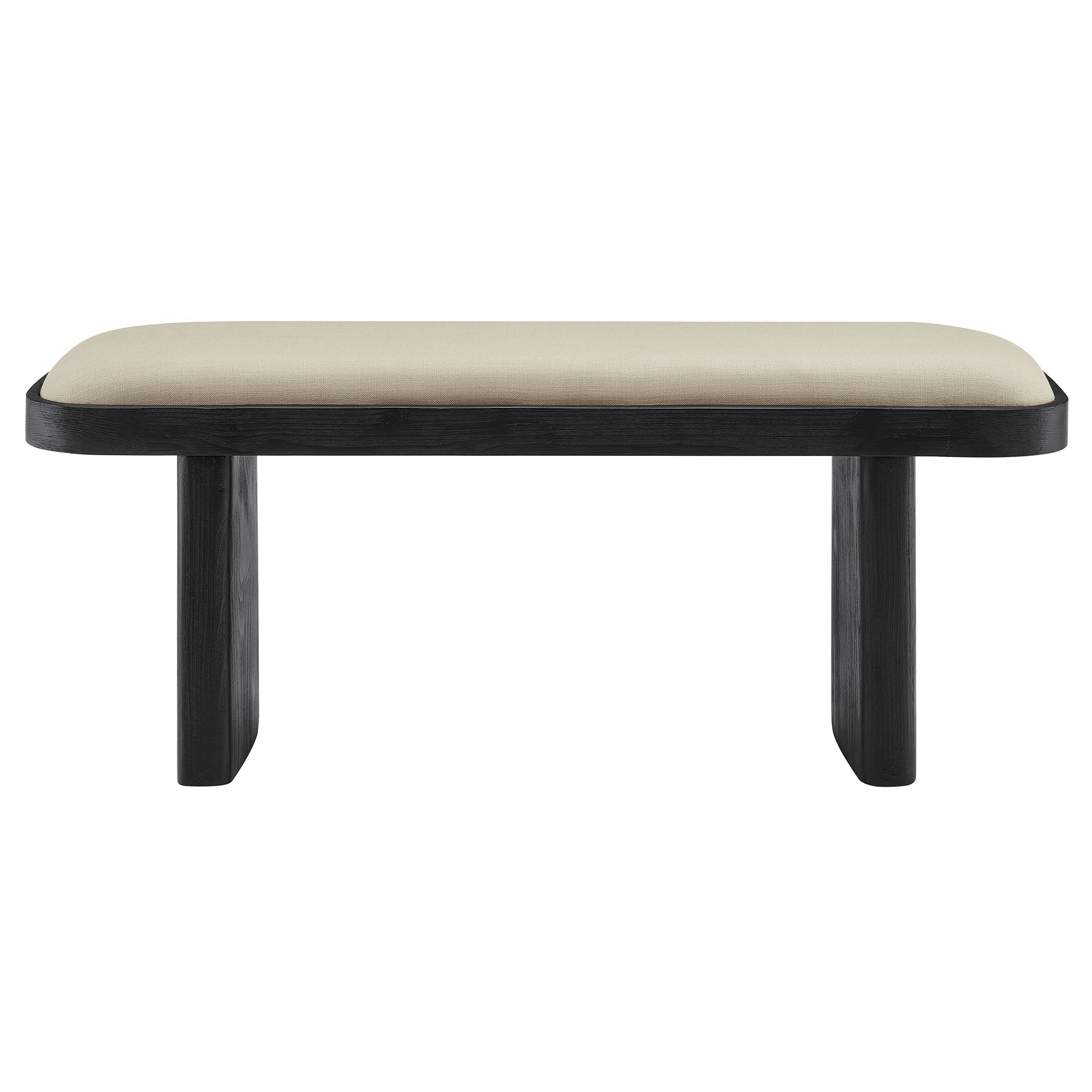 Modway Iver 43" Upholstered Wood Accent Bench