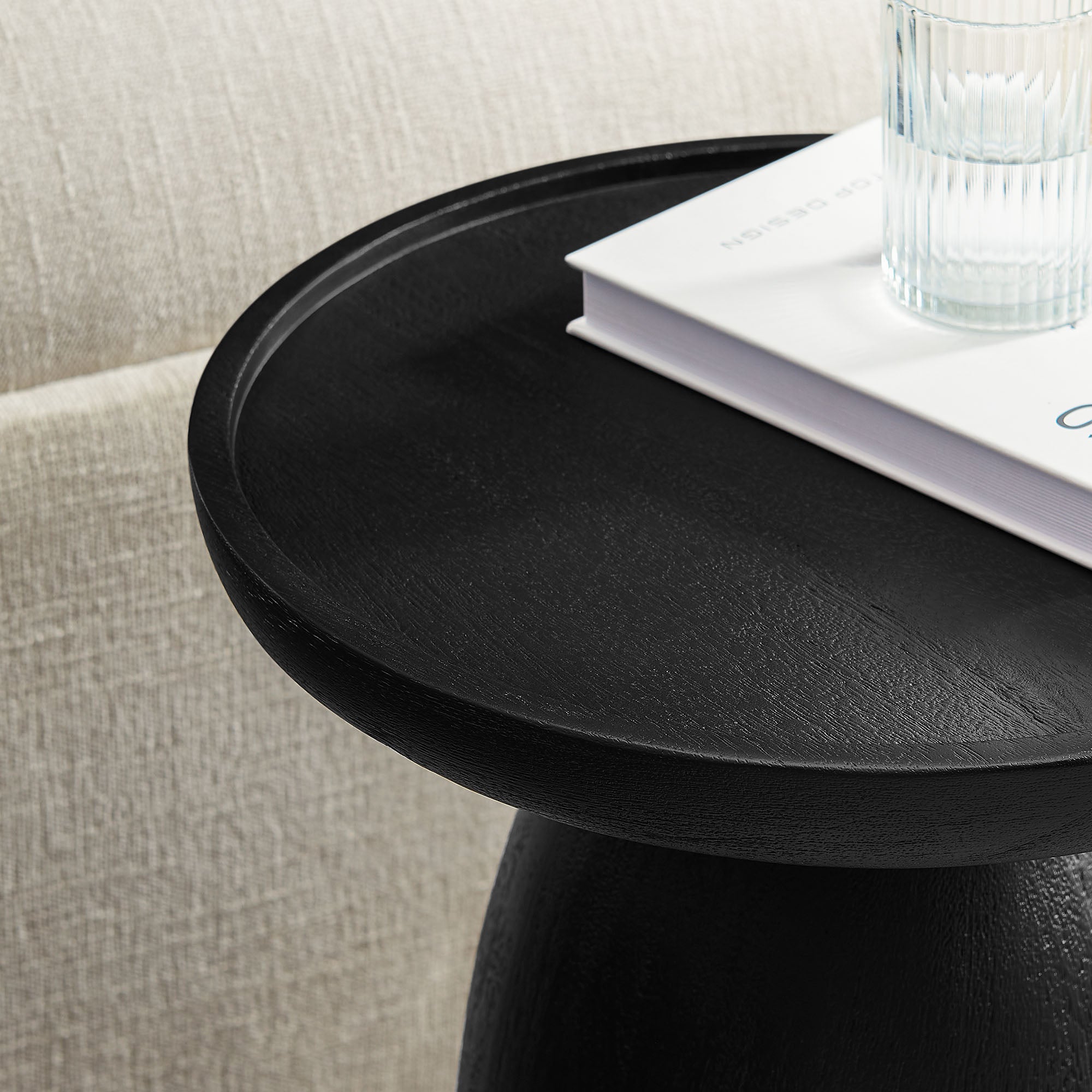 Modway Holloway Round Wood Side Table