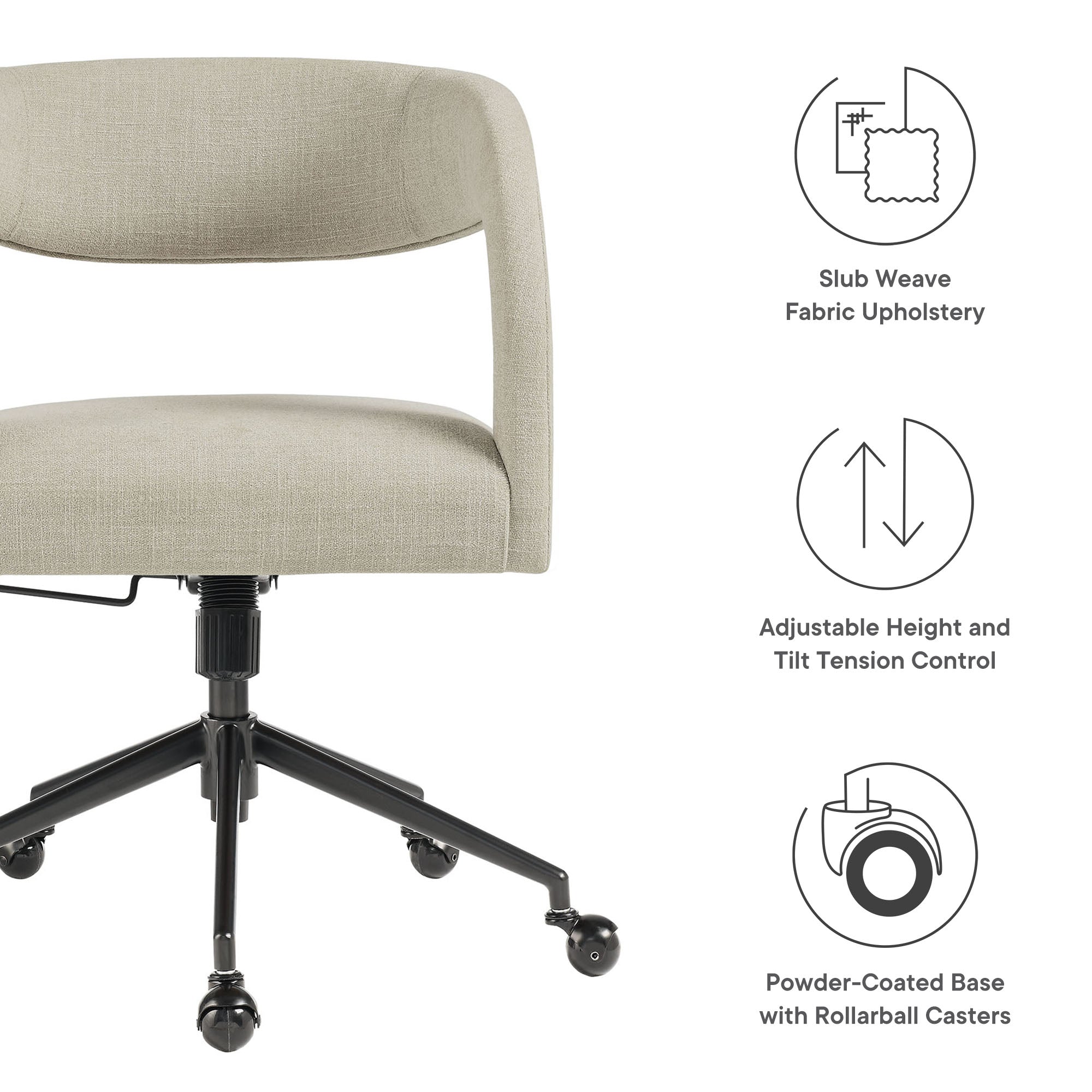 Modway Pinnacle Upholstered Office Chair