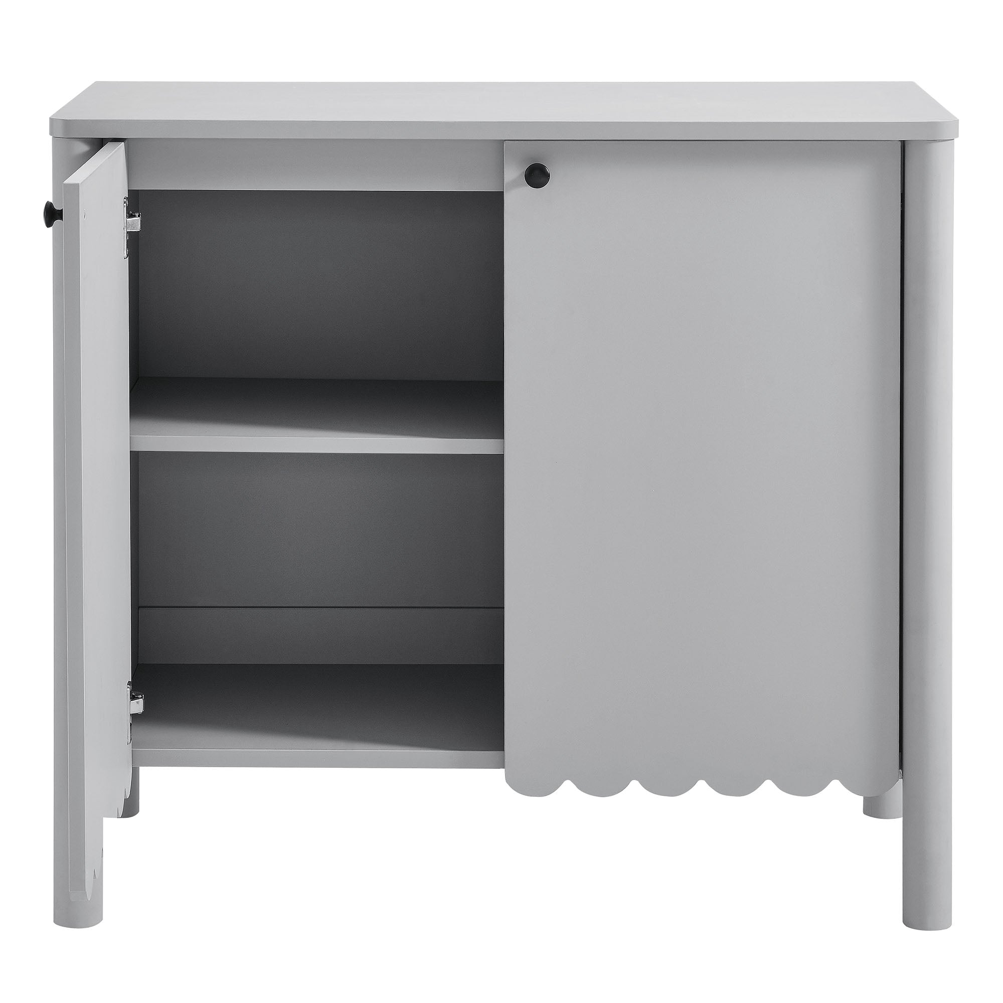 Modway Emmeline 35" 2-Door Scalloped Sideboard Cabinet