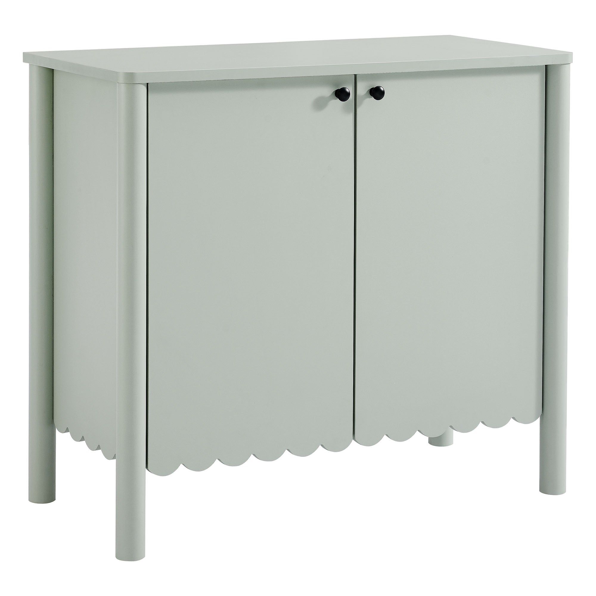 Modway Emmeline 35" 2-Door Scalloped Sideboard Cabinet