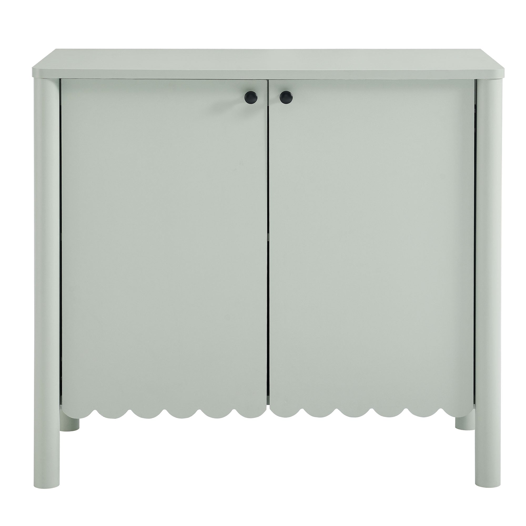 Modway Emmeline 35" 2-Door Scalloped Sideboard Cabinet