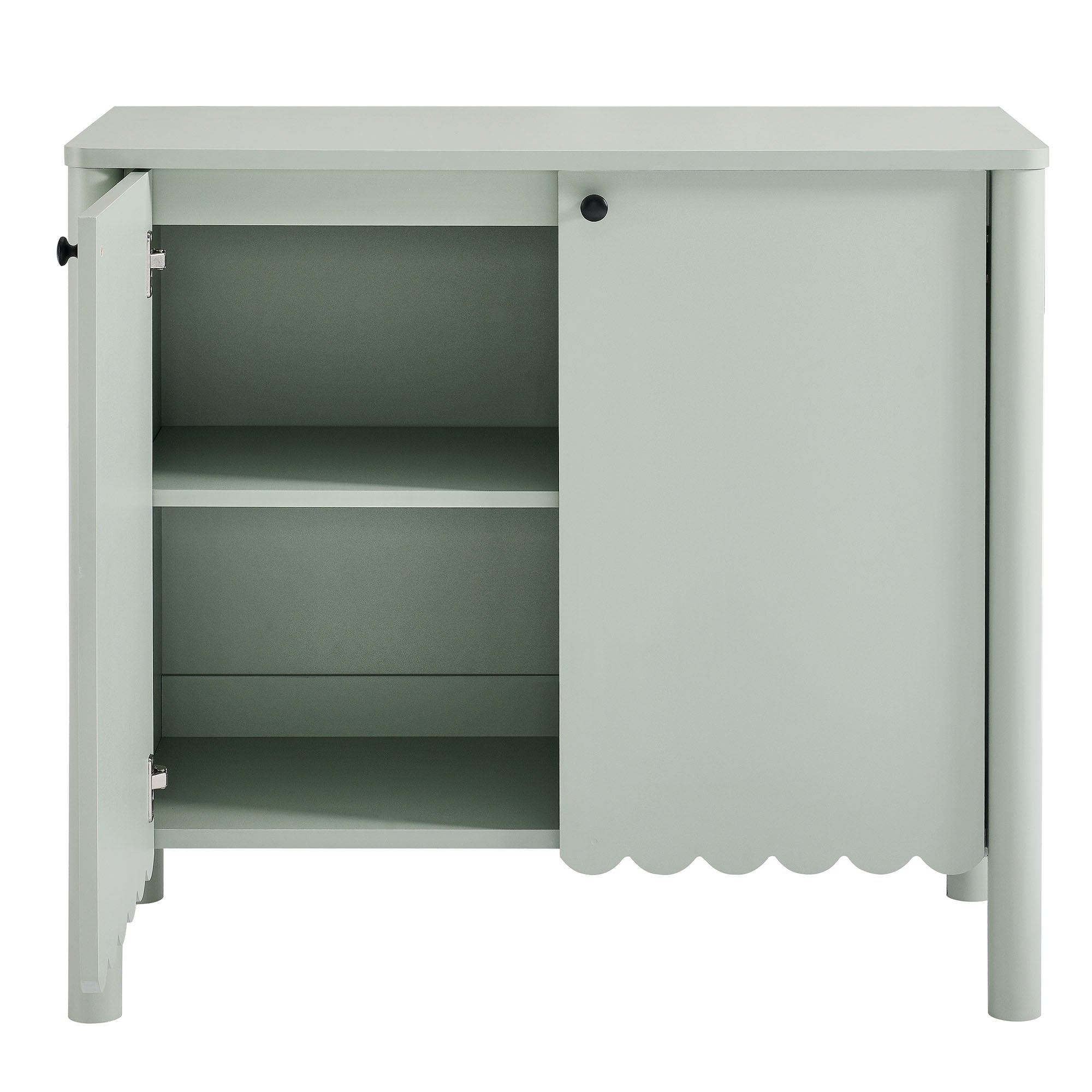 Modway Emmeline 35" 2-Door Scalloped Sideboard Cabinet