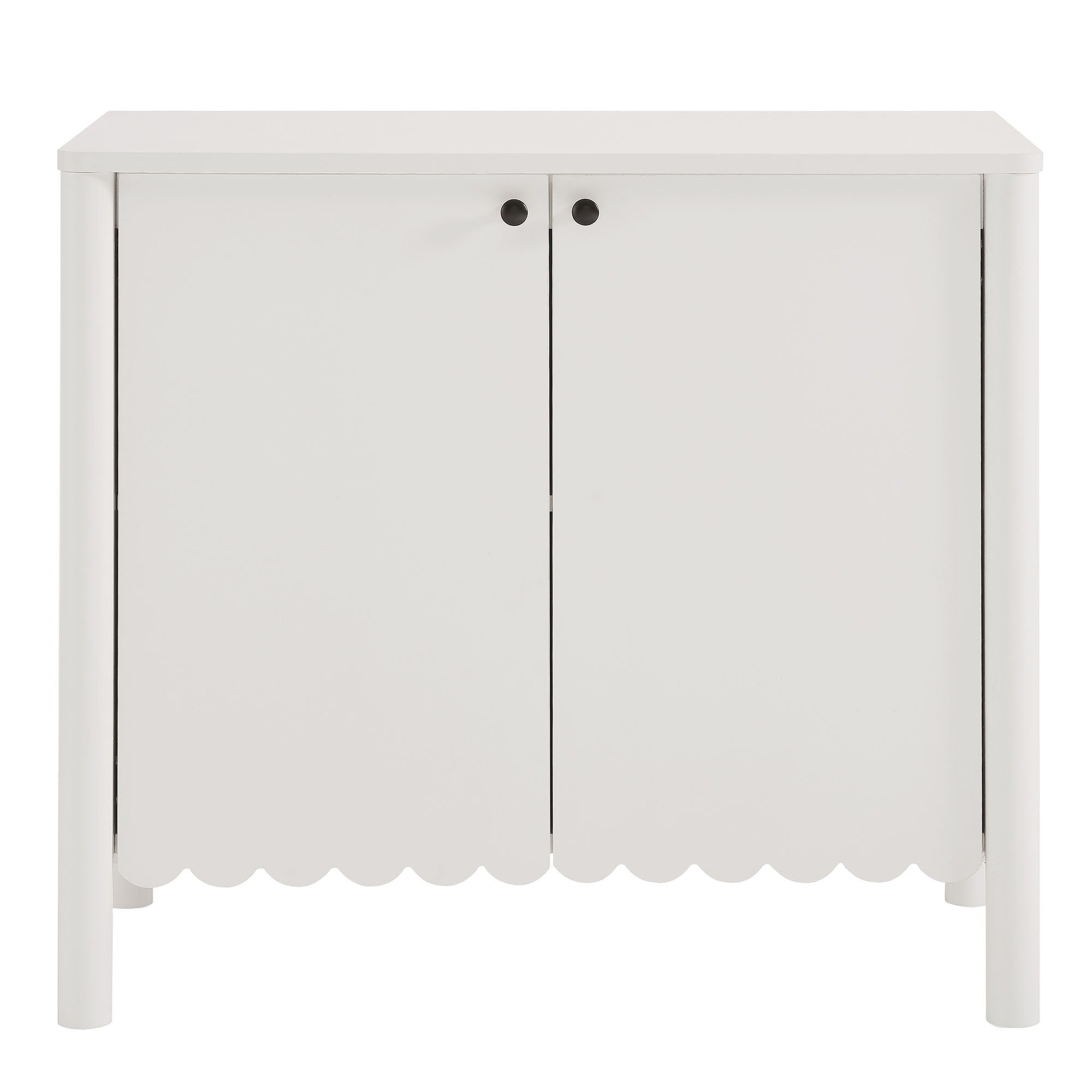 Modway Emmeline 35" 2-Door Scalloped Sideboard Cabinet