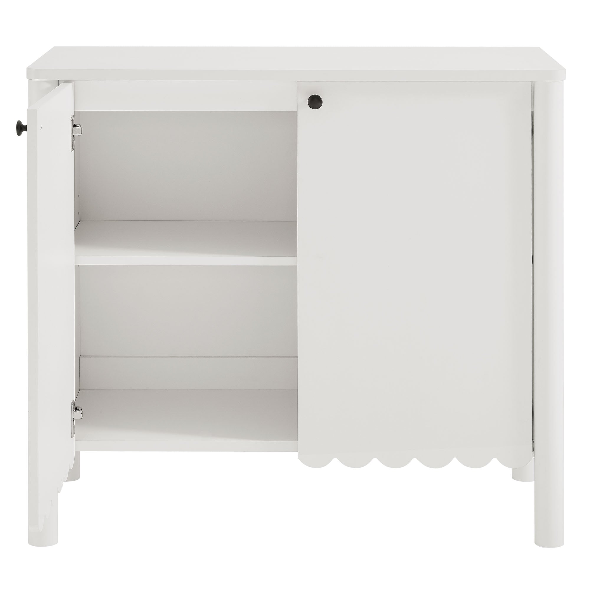 Modway Emmeline 35" 2-Door Scalloped Sideboard Cabinet