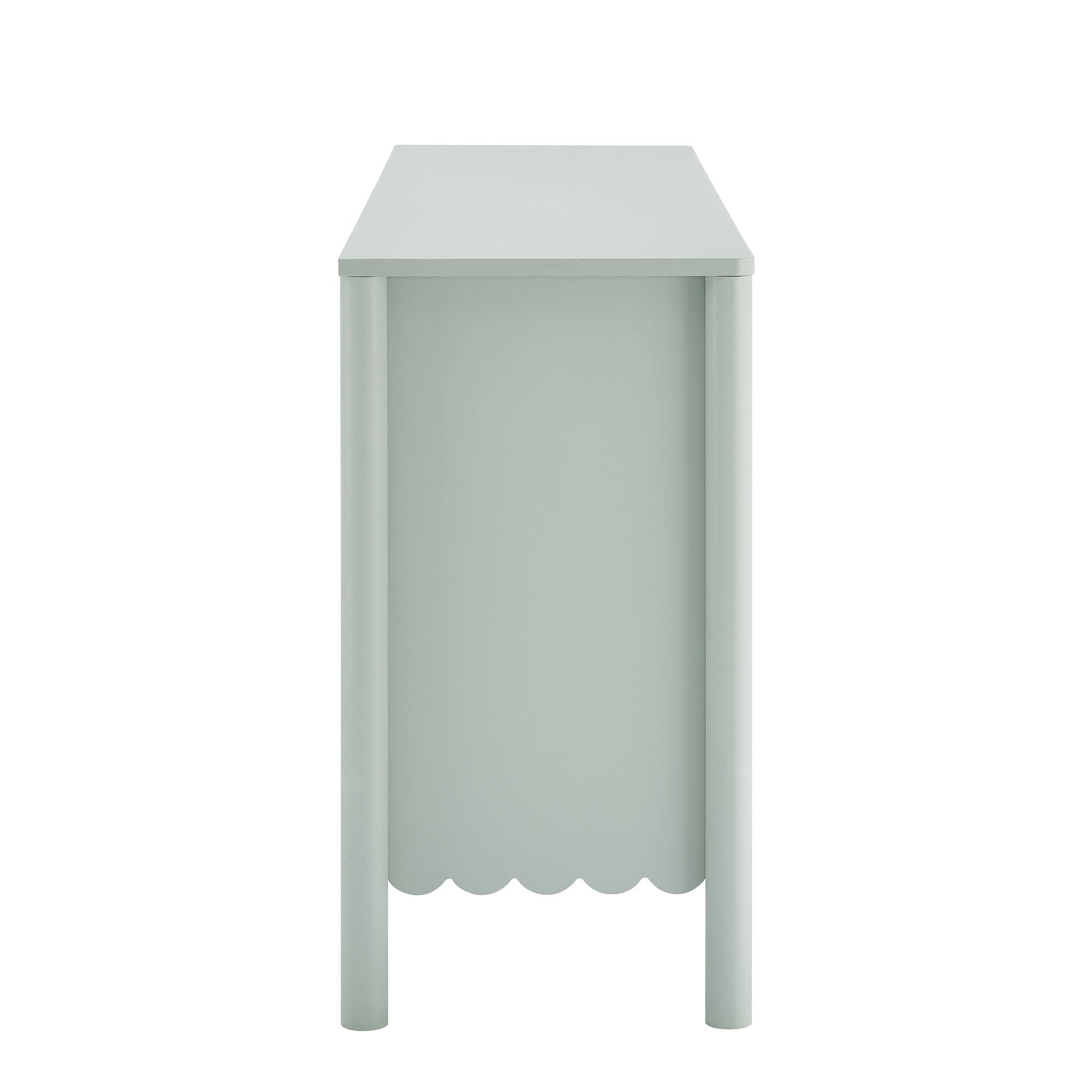 Modway Emmeline 66" 4-Door Scalloped Sideboard Cabinet