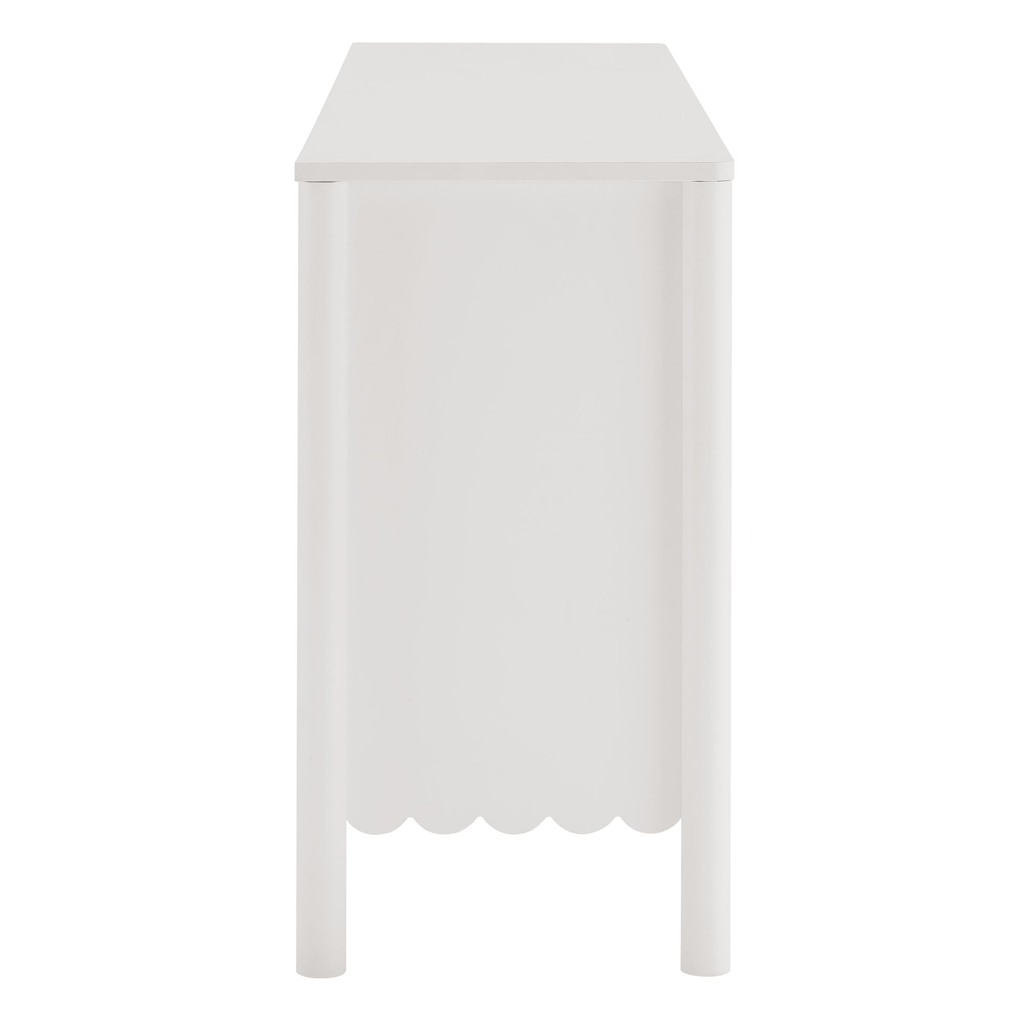 Modway Emmeline 66" 4-Door Scalloped Sideboard Cabinet
