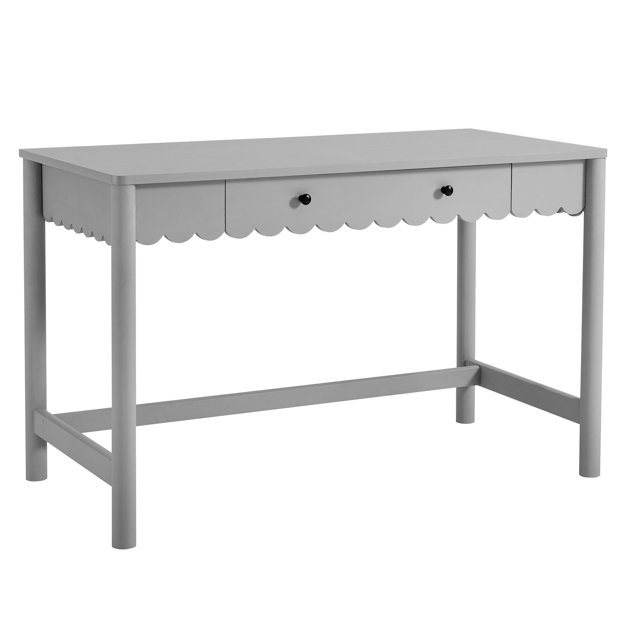 Modway Emmeline 1-Drawer Scallop Writing Desk