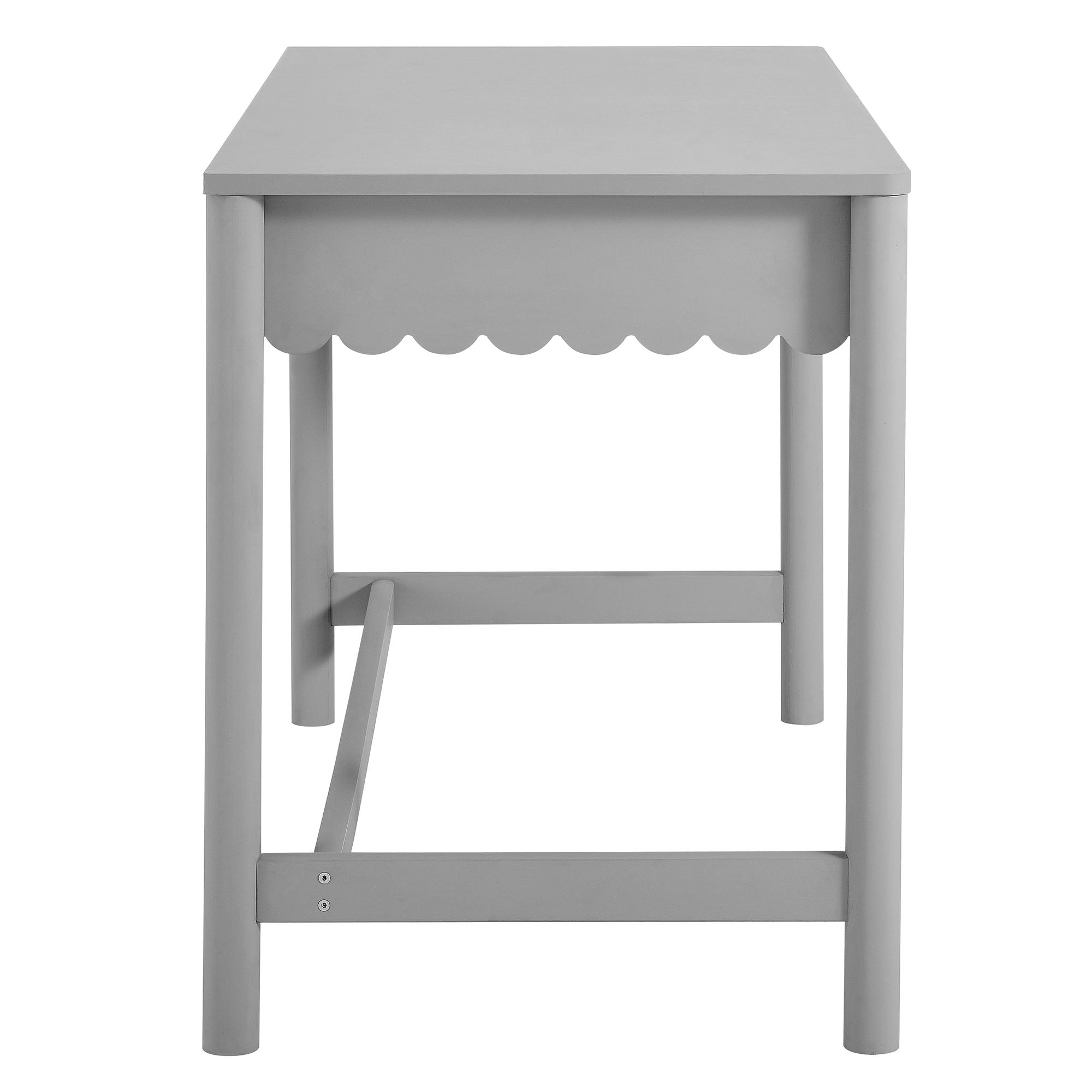 Modway Emmeline 1-Drawer Scallop Writing Desk