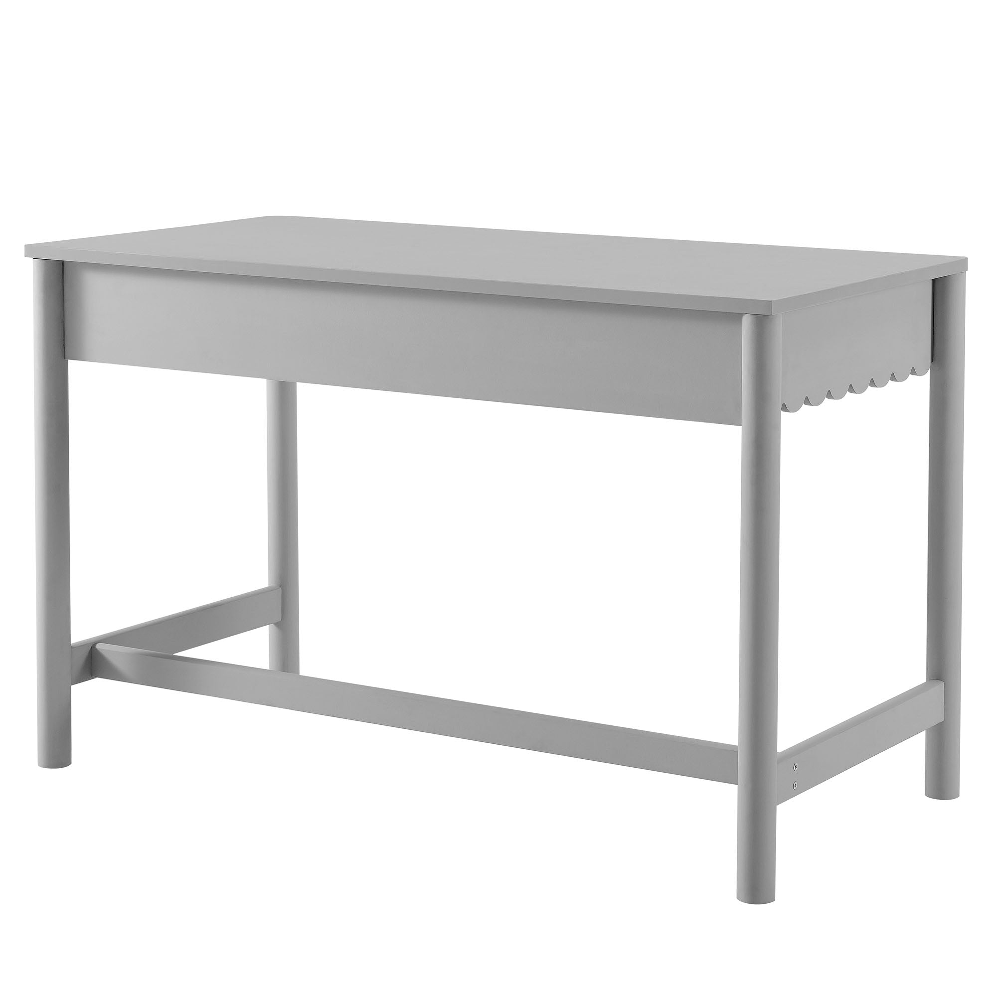 Modway Emmeline 1-Drawer Scallop Writing Desk