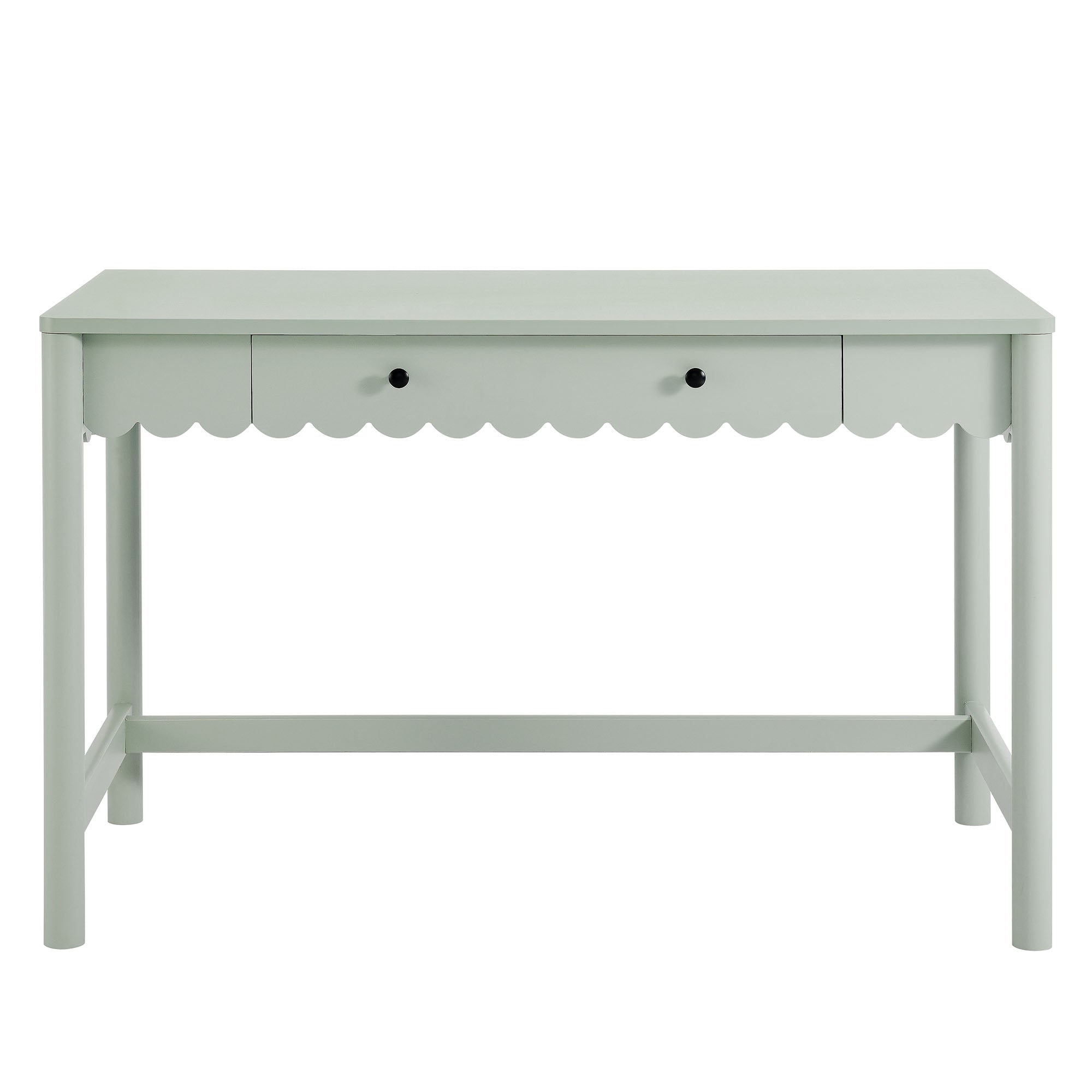 Modway Emmeline 1-Drawer Scallop Writing Desk
