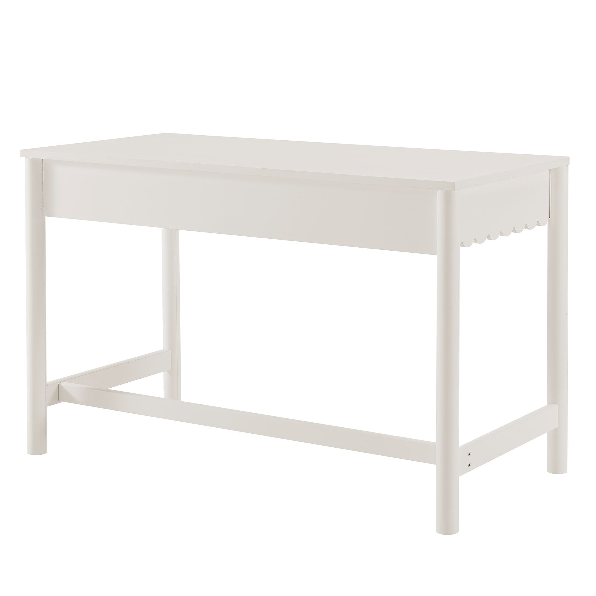Modway Emmeline 1-Drawer Scallop Writing Desk