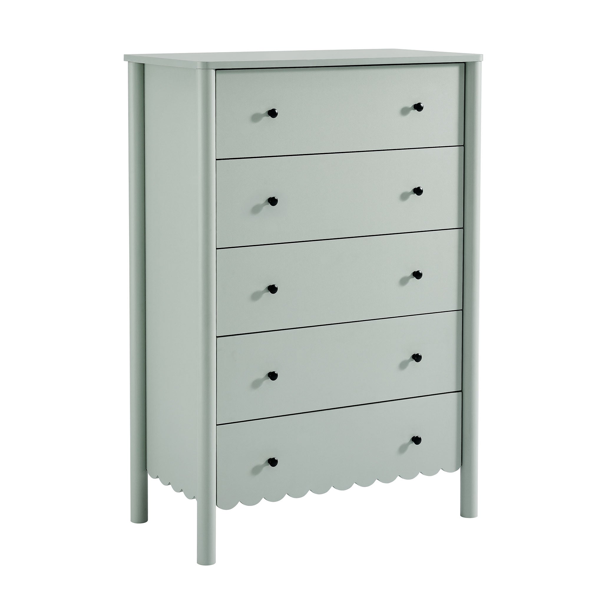 Modway Emmeline Scalloped 5-Drawer Chest