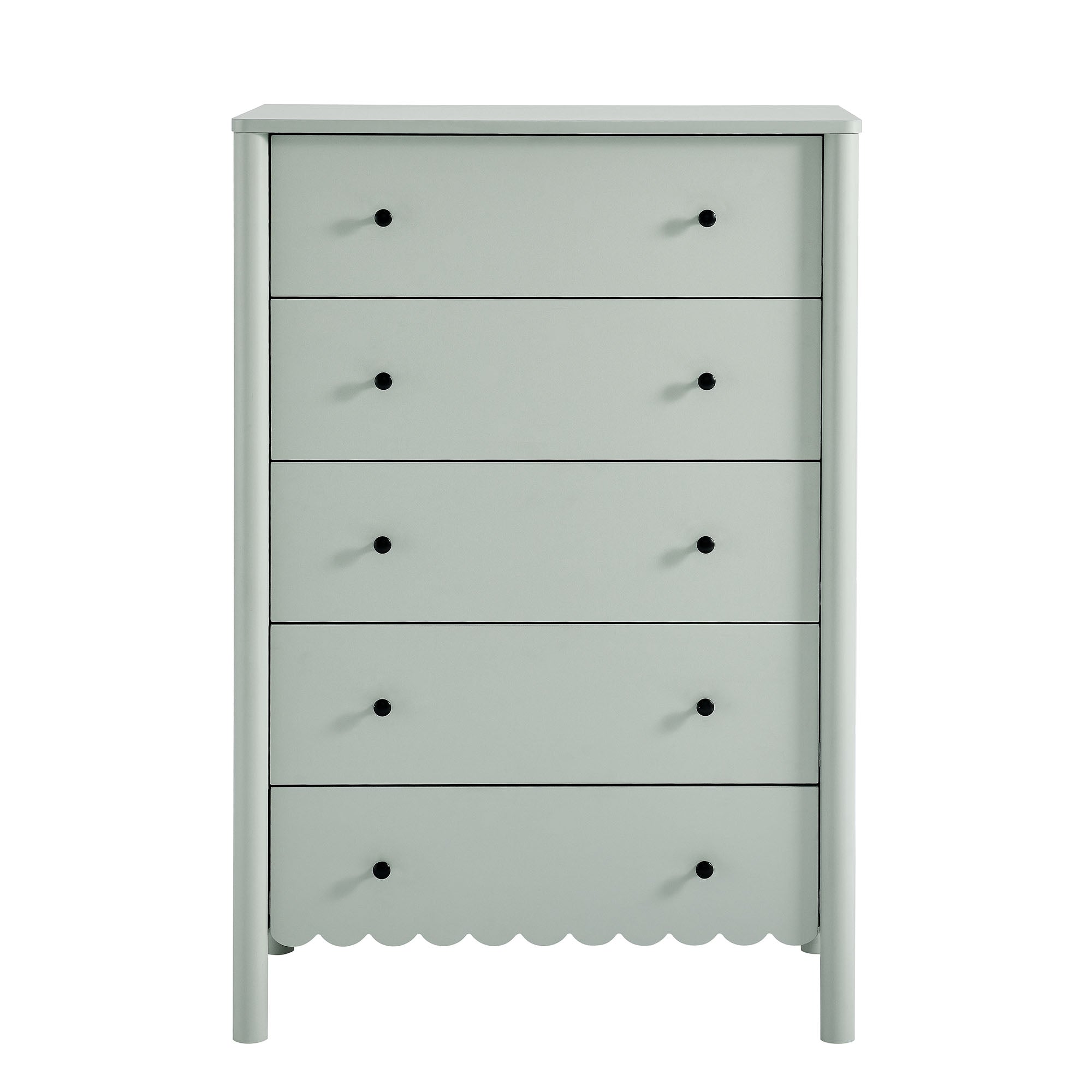 Modway Emmeline Scalloped 5-Drawer Chest