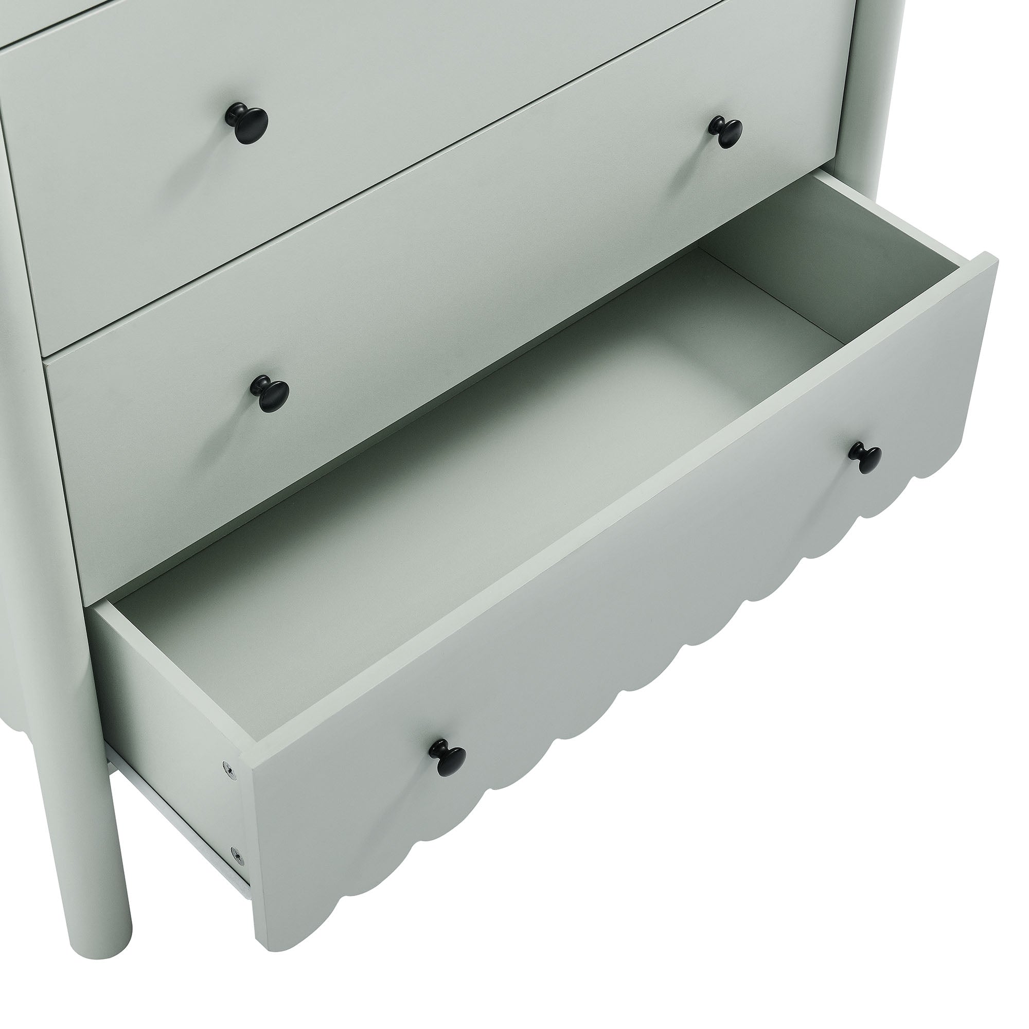 Modway Emmeline Scalloped 5-Drawer Chest