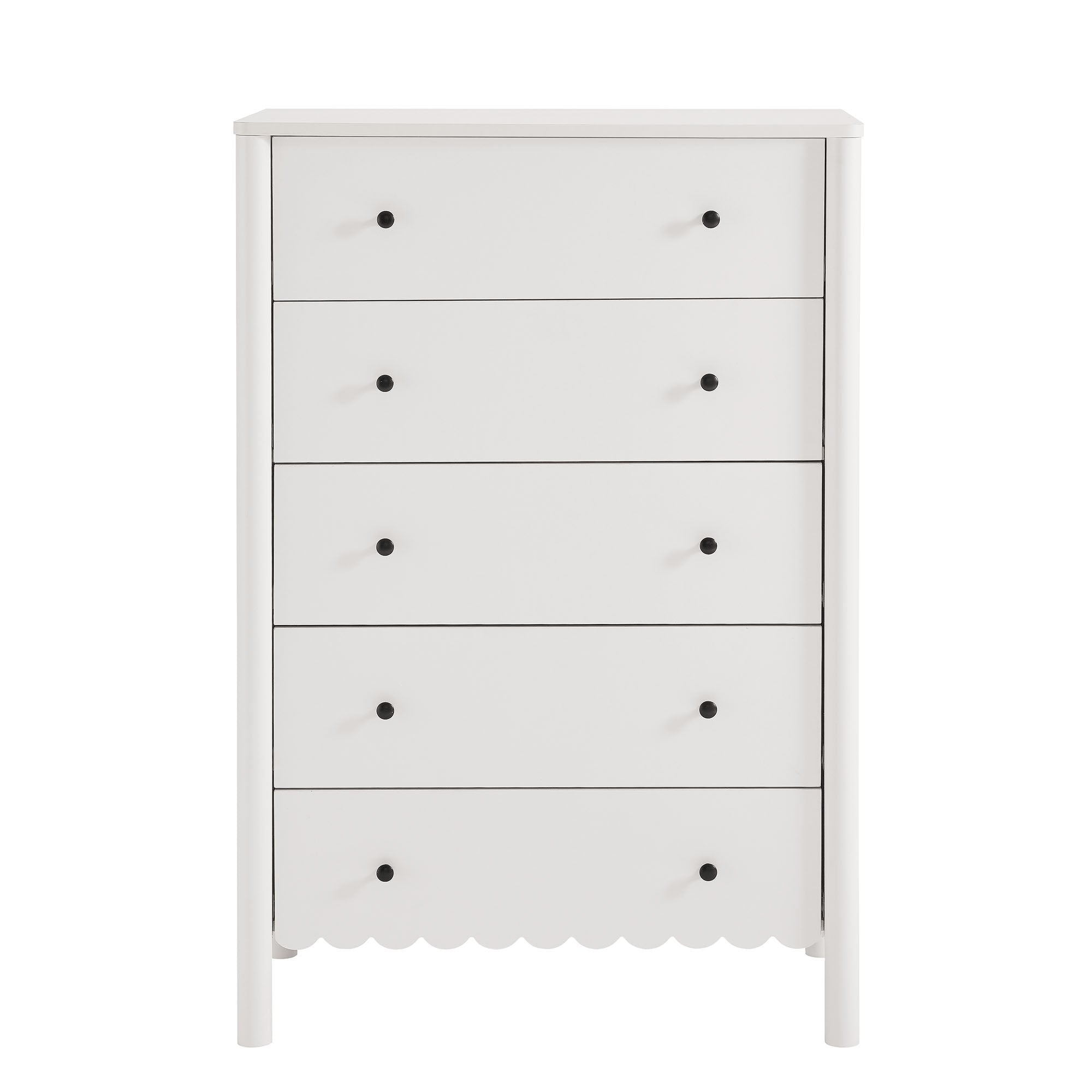 Modway Emmeline Scalloped 5-Drawer Chest