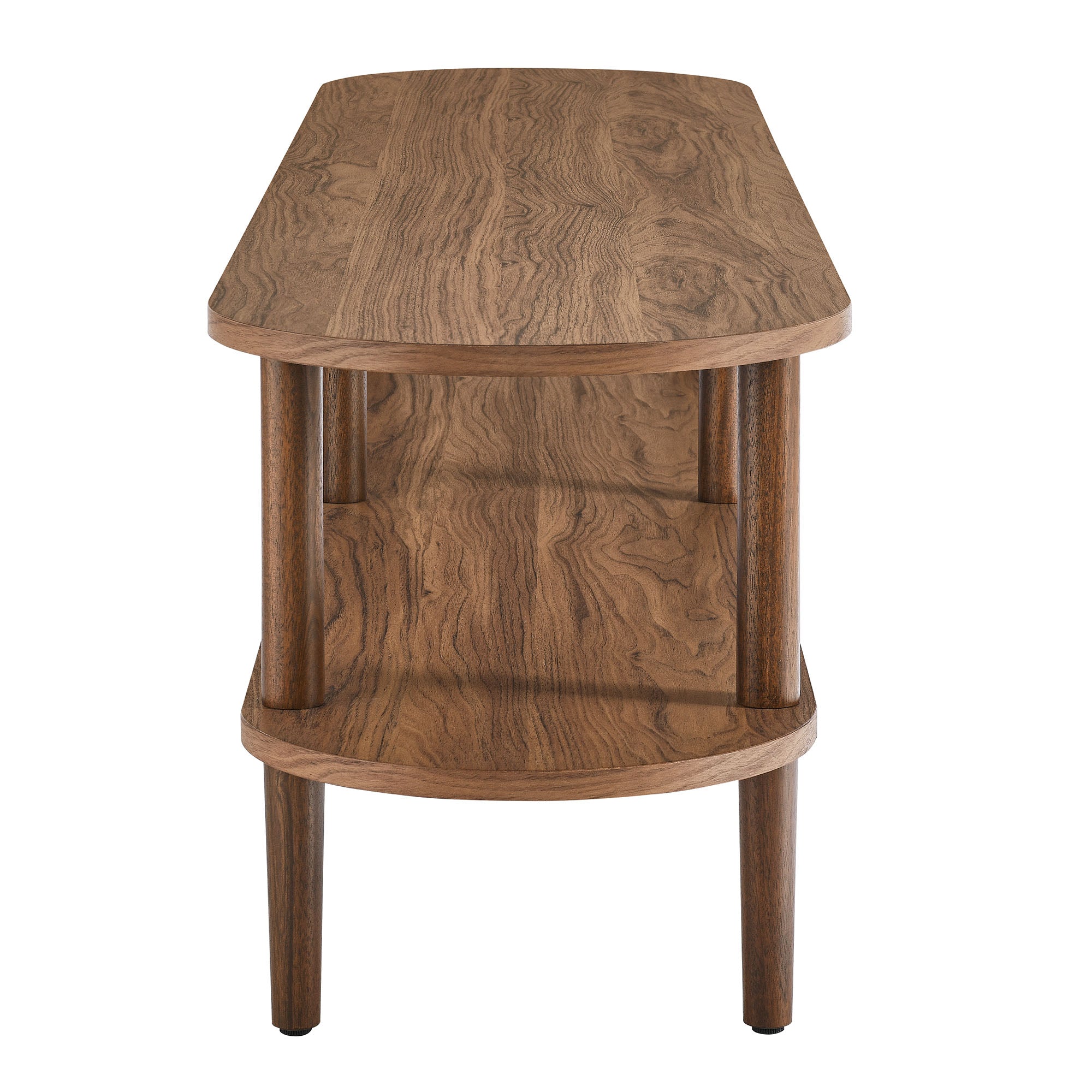 Modway Torus Oval Wood TV Stand