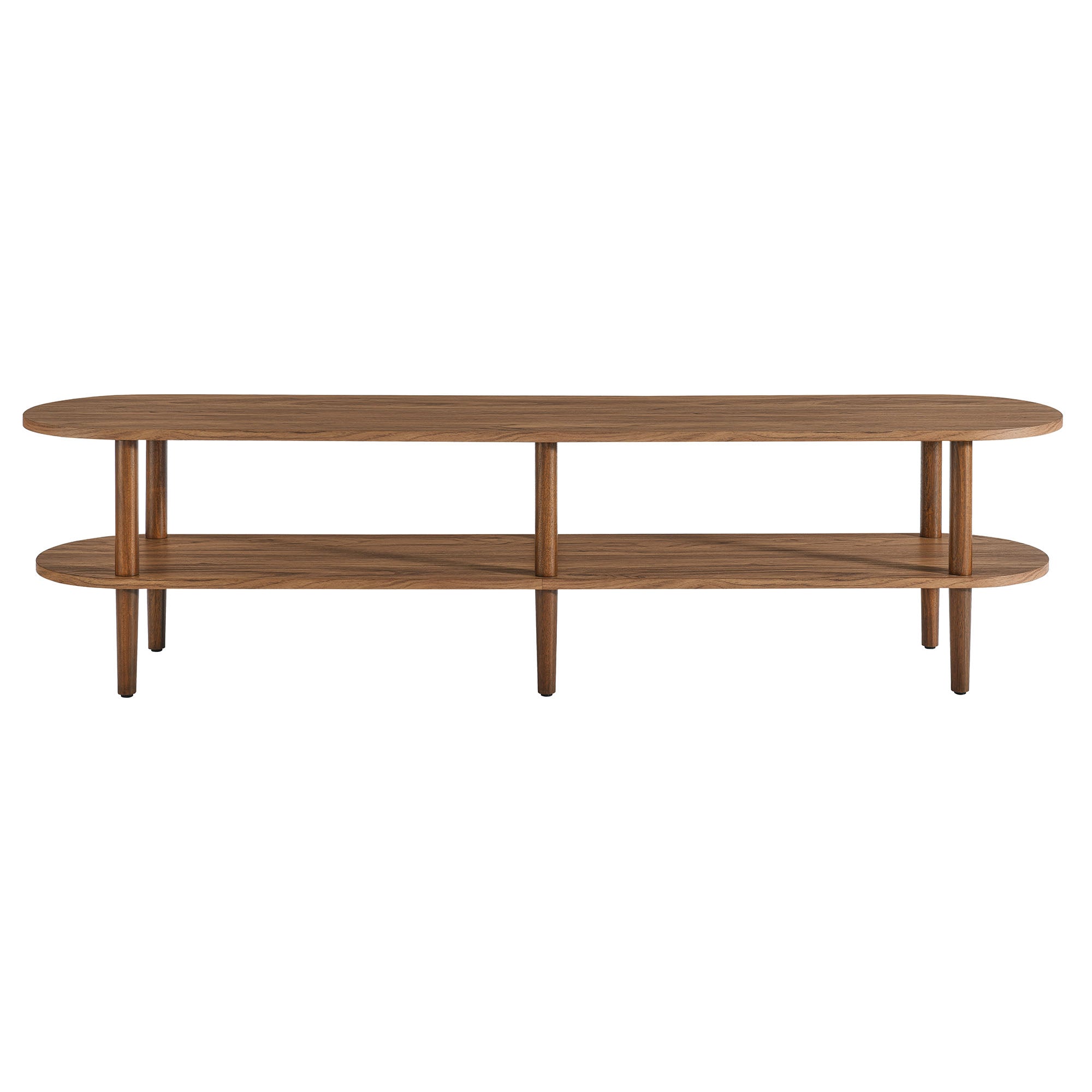 Modway Torus Oval Wood TV Stand