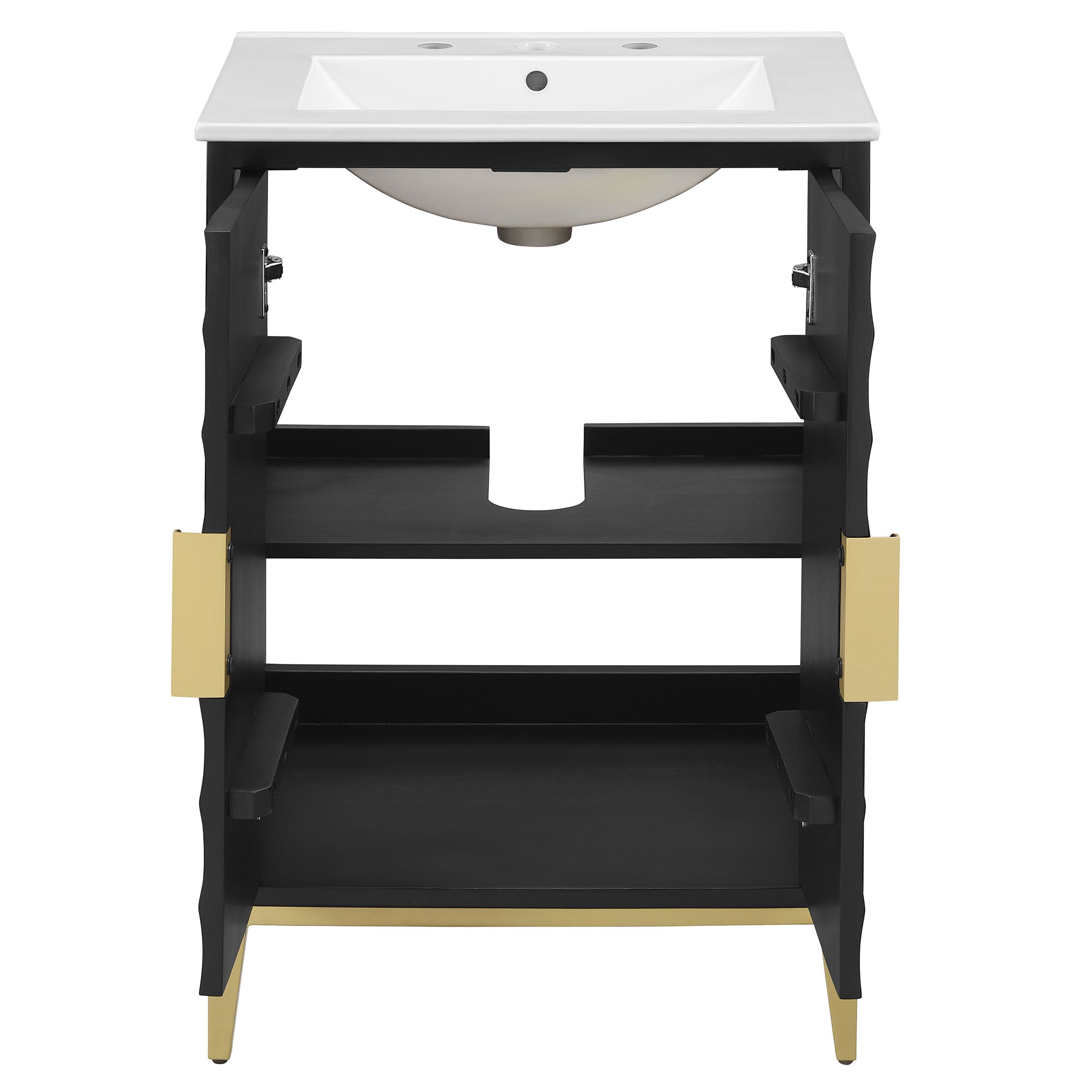 Modway Beau 24" Wood Bathroom Vanity with Basin