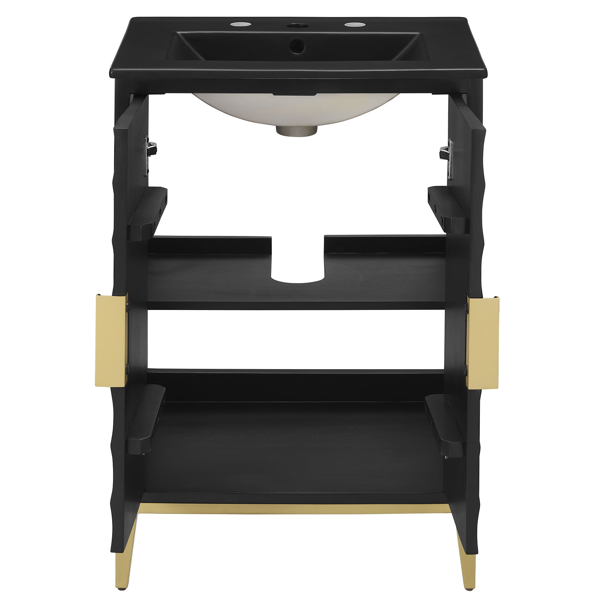 Modway Beau 24" Wood Bathroom Vanity with Basin