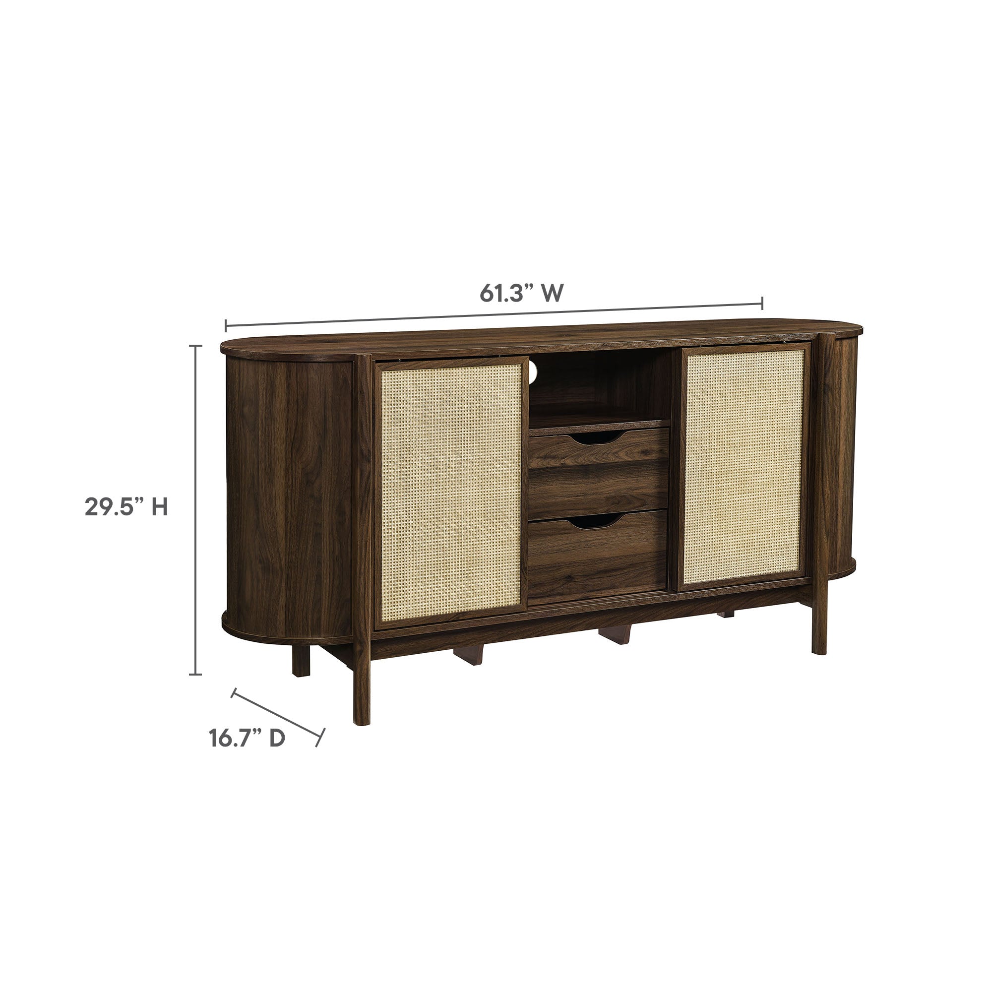 Modway Reid 63" Curved Sideboard