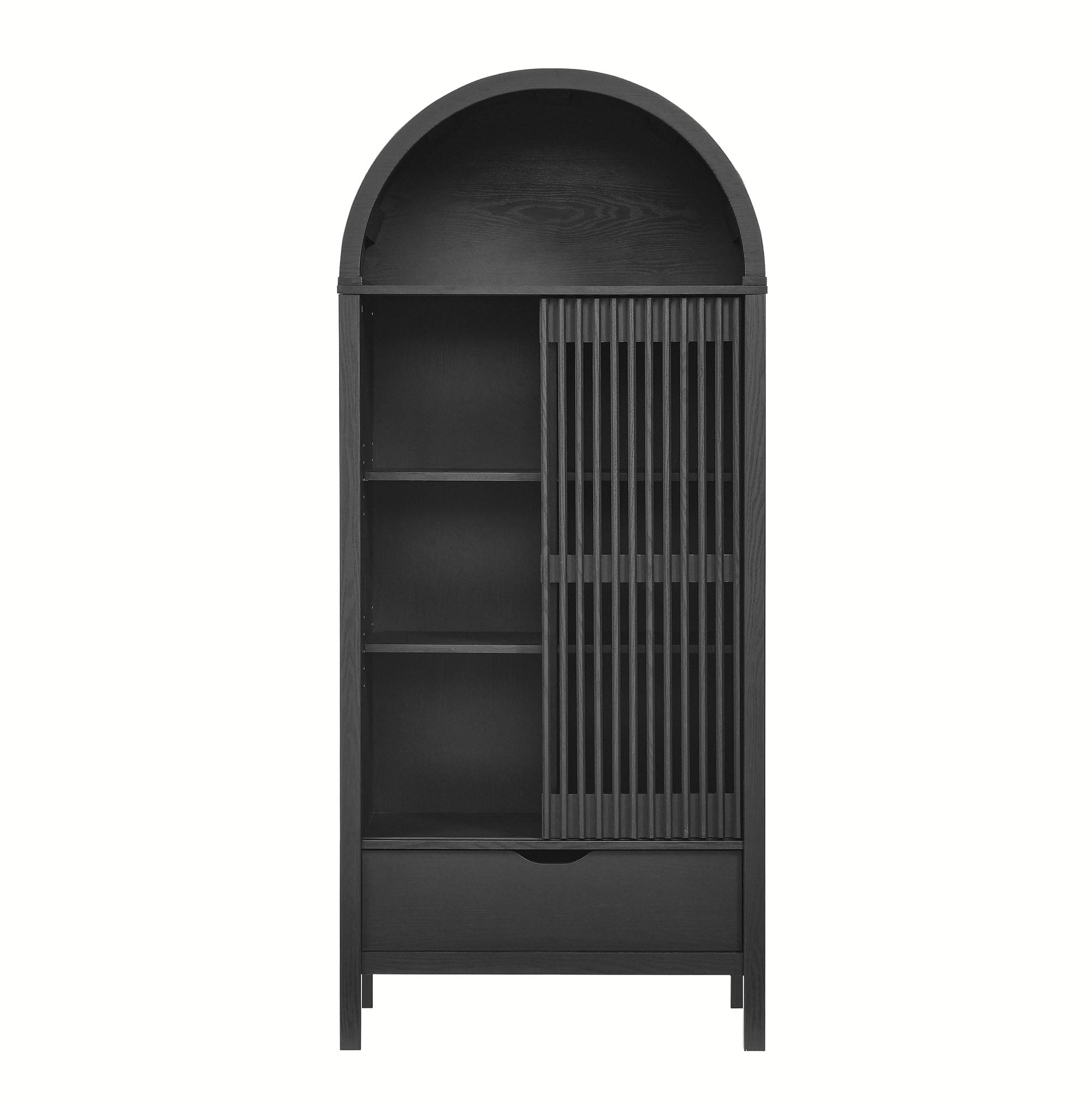 Modway Vaughn 71" Arched Storage Display Cabinet
