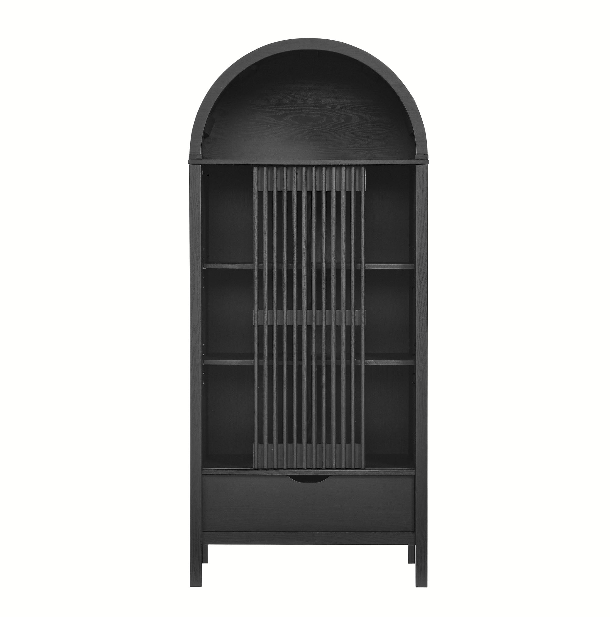 Modway Vaughn 71" Arched Storage Display Cabinet