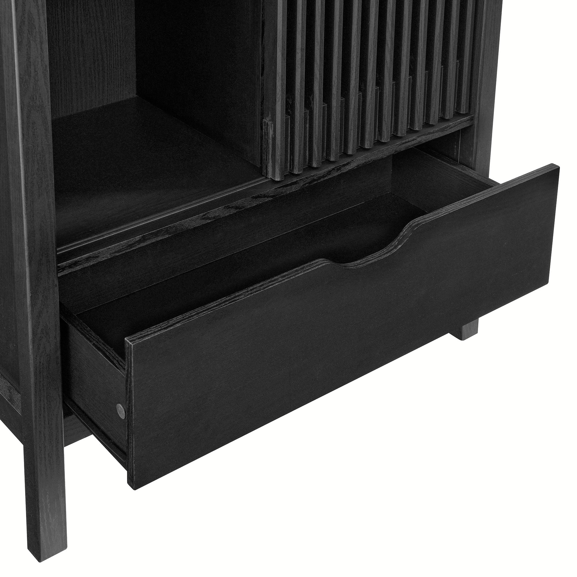 Modway Vaughn 71" Arched Storage Display Cabinet