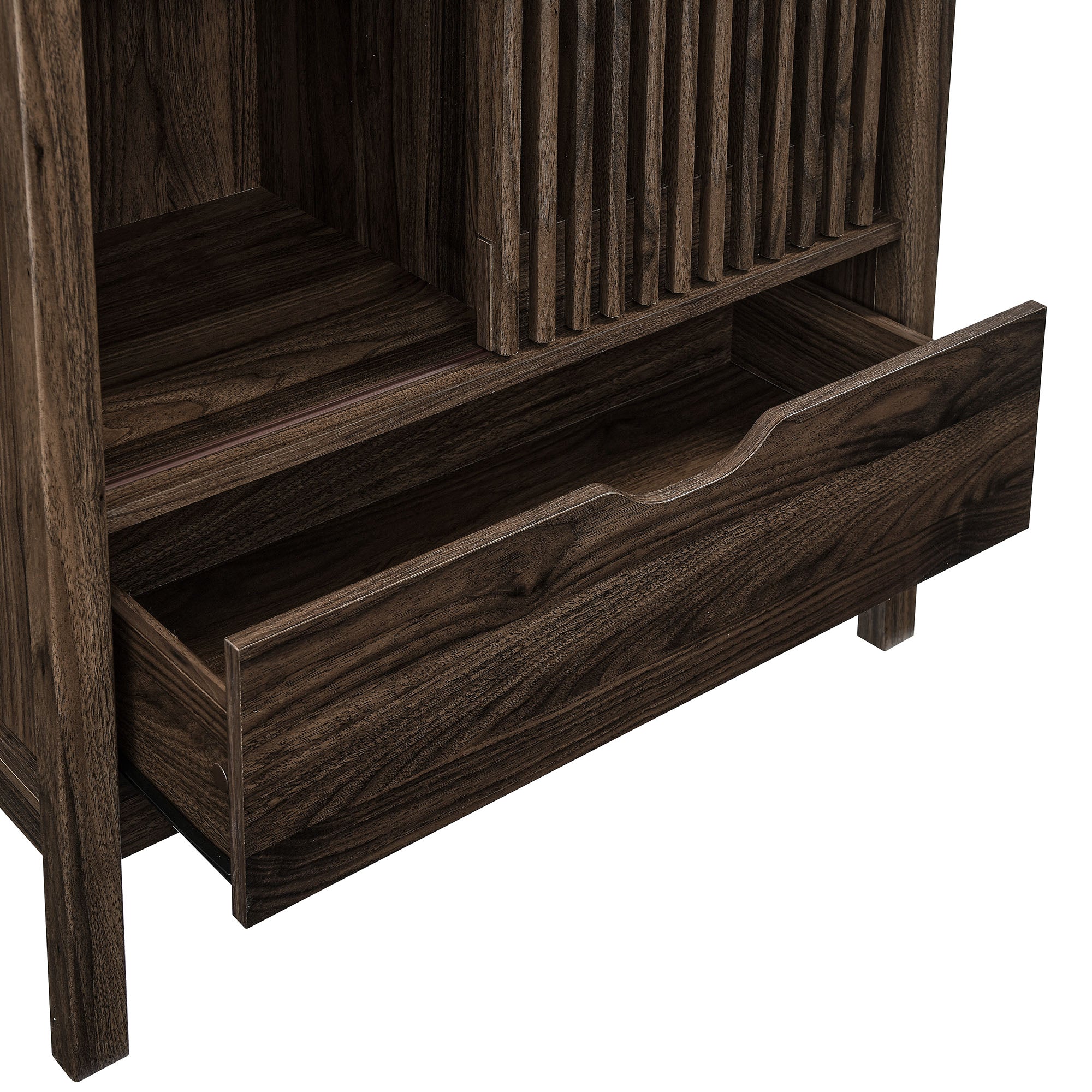 Modway Vaughn 71" Arched Storage Display Cabinet