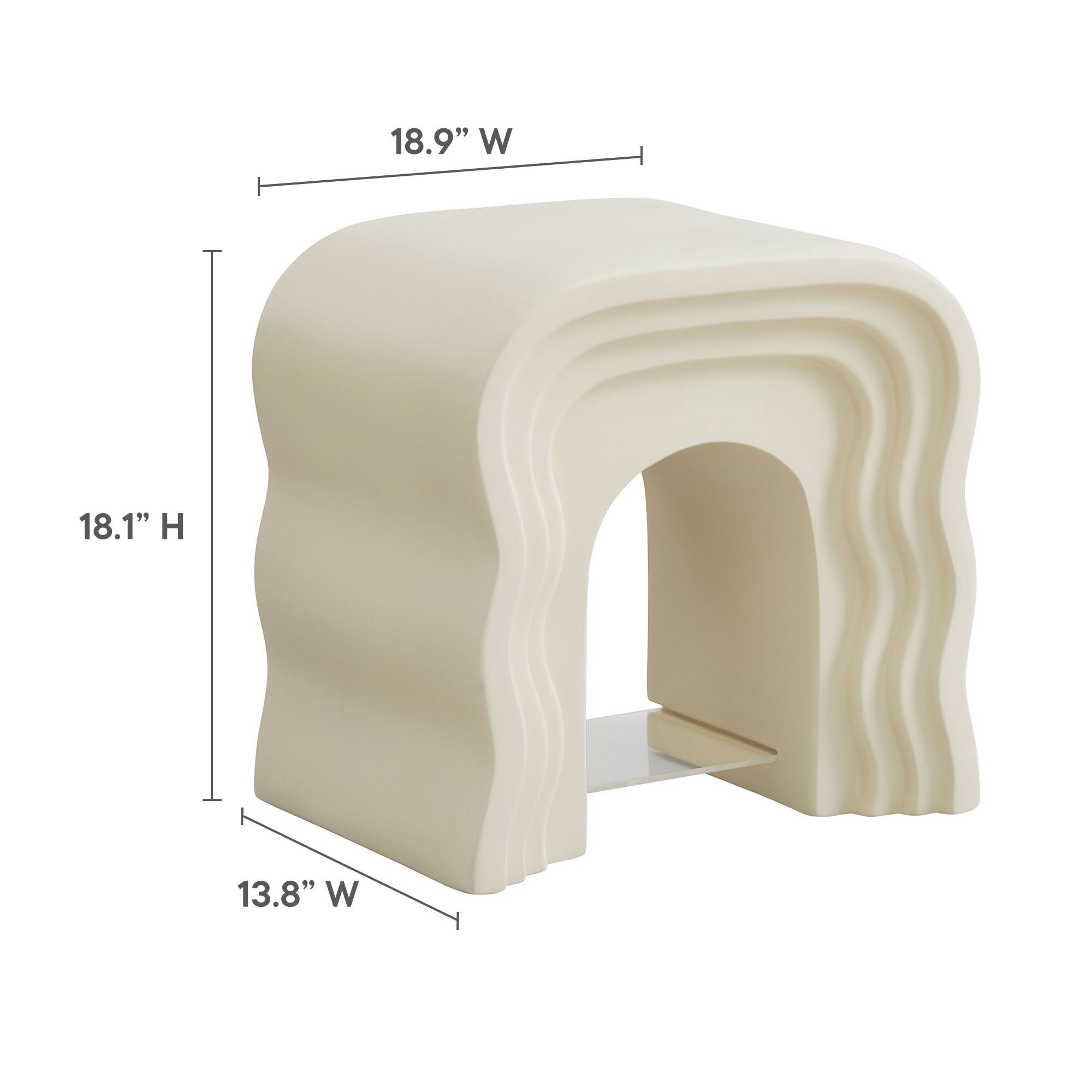 Modway Jorin Squiggle Side Table