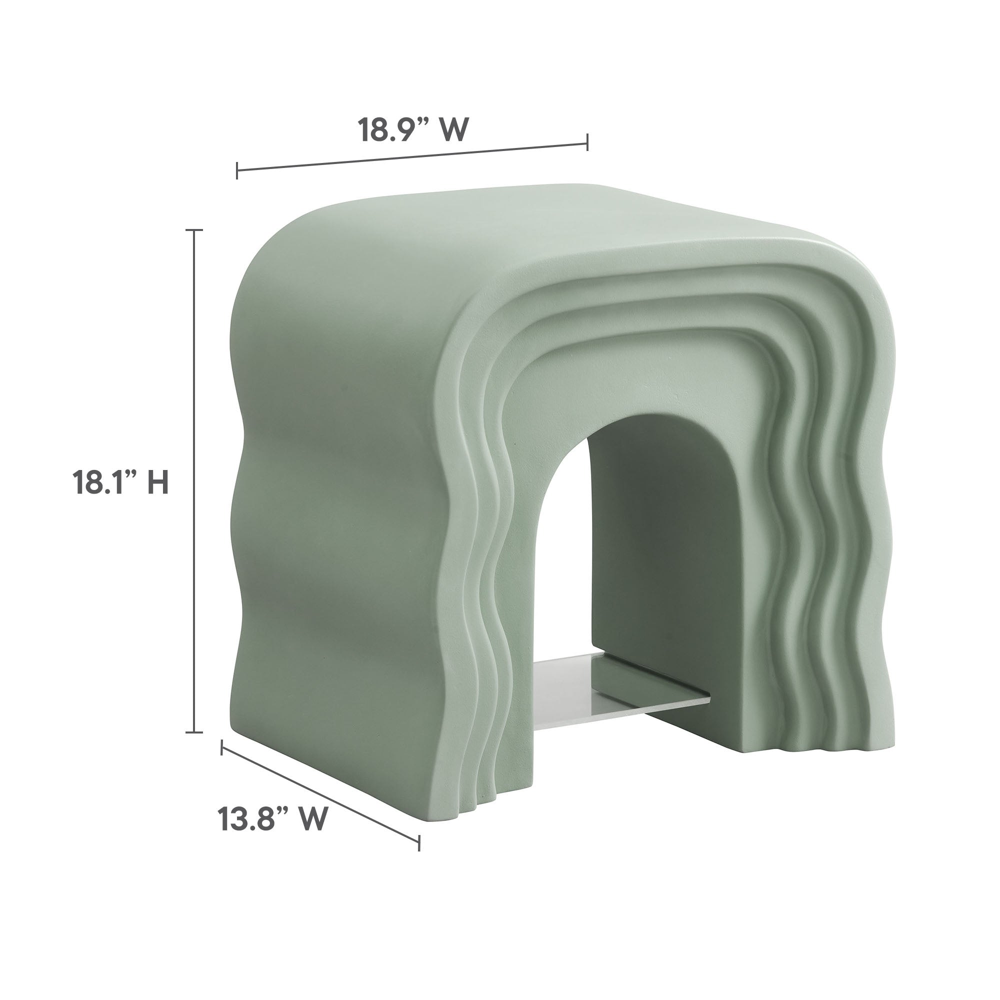 Modway Jorin Squiggle Side Table