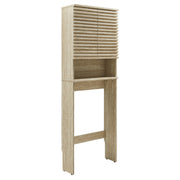 Modway Render Over the Toilet Faux Travertine Bathroom Storage Cabinet