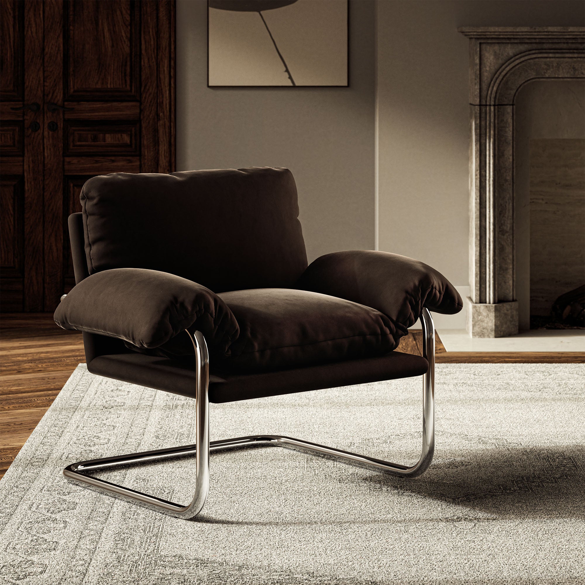 Modway Ansel Performance Velvet Accent Chair