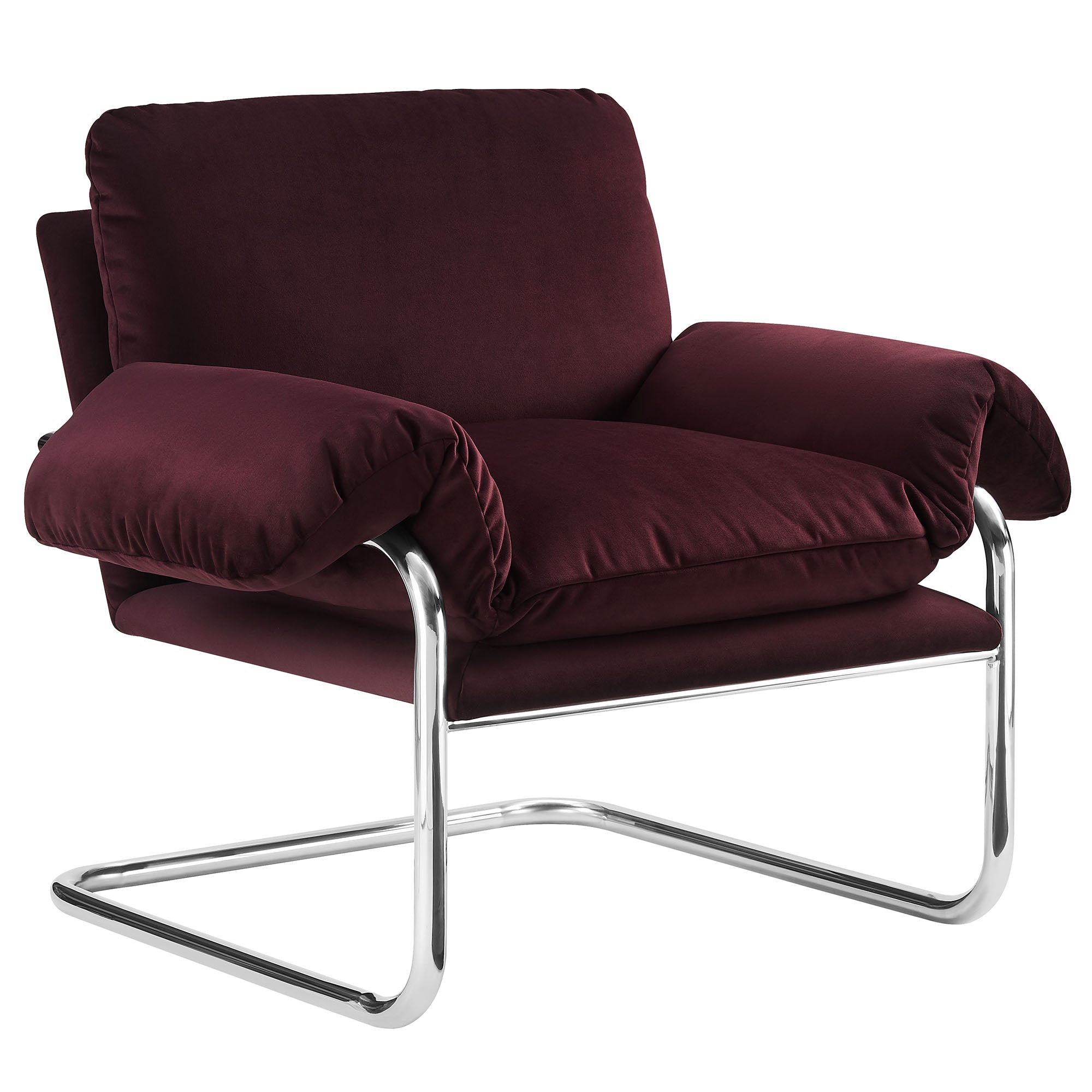 Modway Ansel Performance Velvet Accent Chair