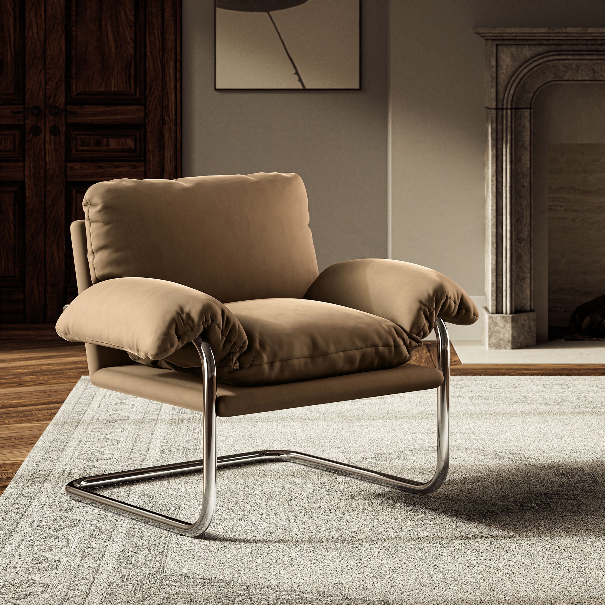 Modway Ansel Performance Velvet Accent Chair