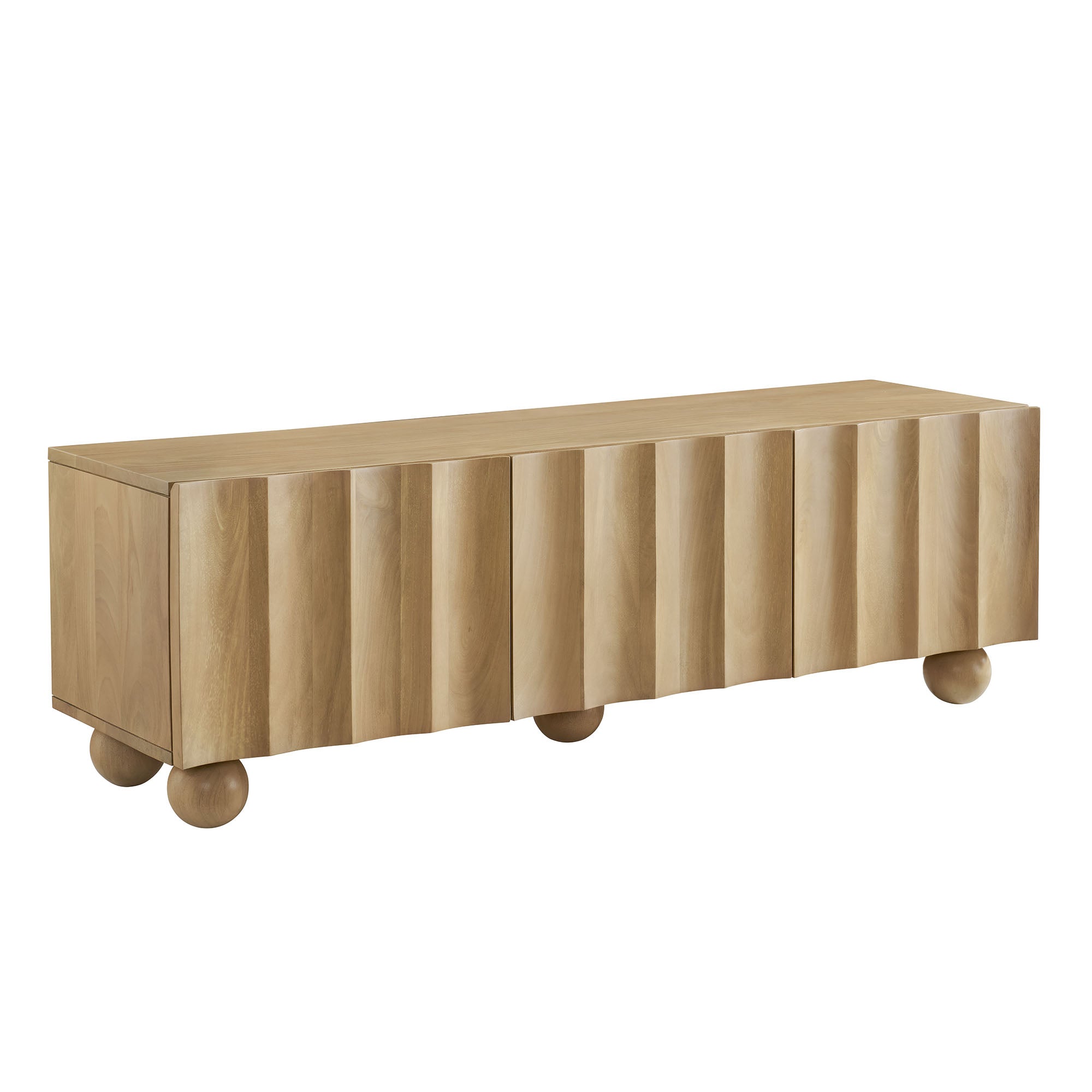 Modway Sorren Scalloped 54" Wood TV Stand