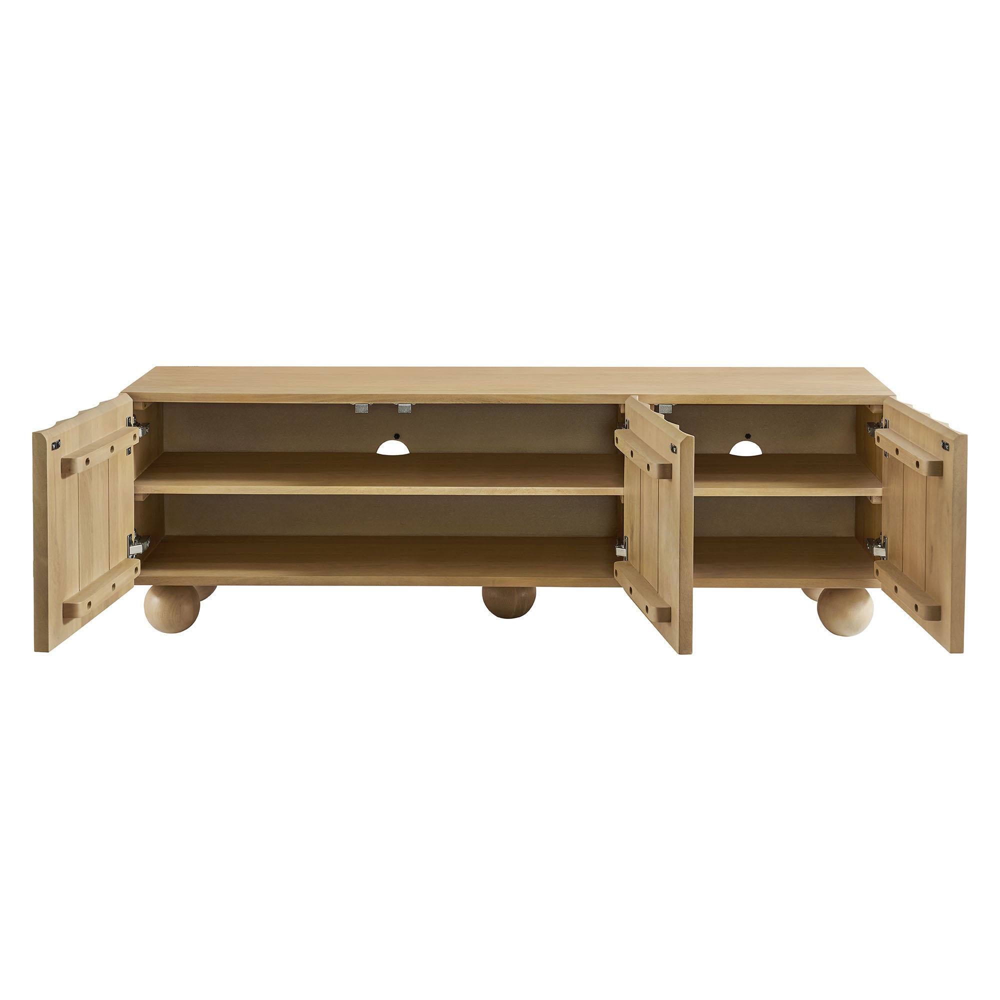 Modway Sorren Scalloped 54" Wood TV Stand