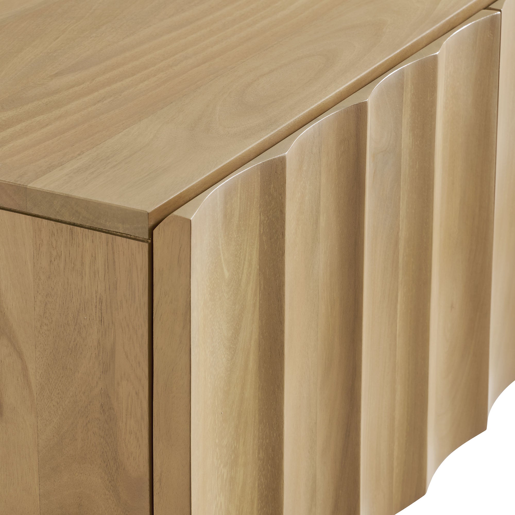 Modway Sorren Scalloped 54" Wood TV Stand
