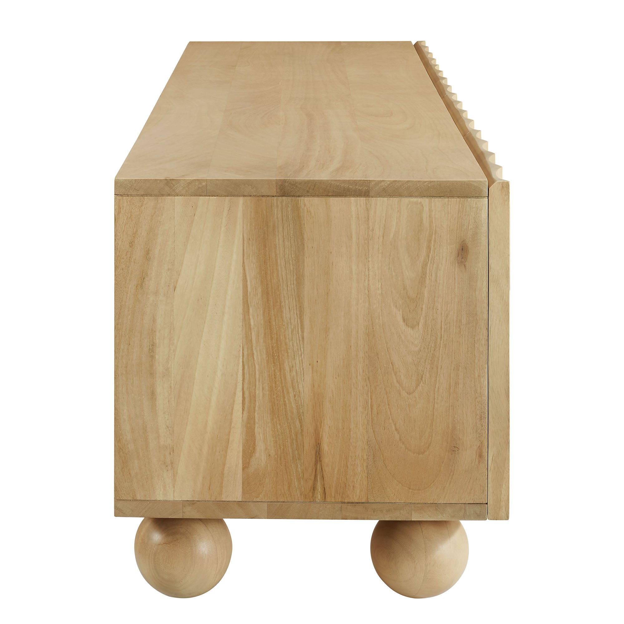Modway Sorren Scalloped 71" Wood TV Stand