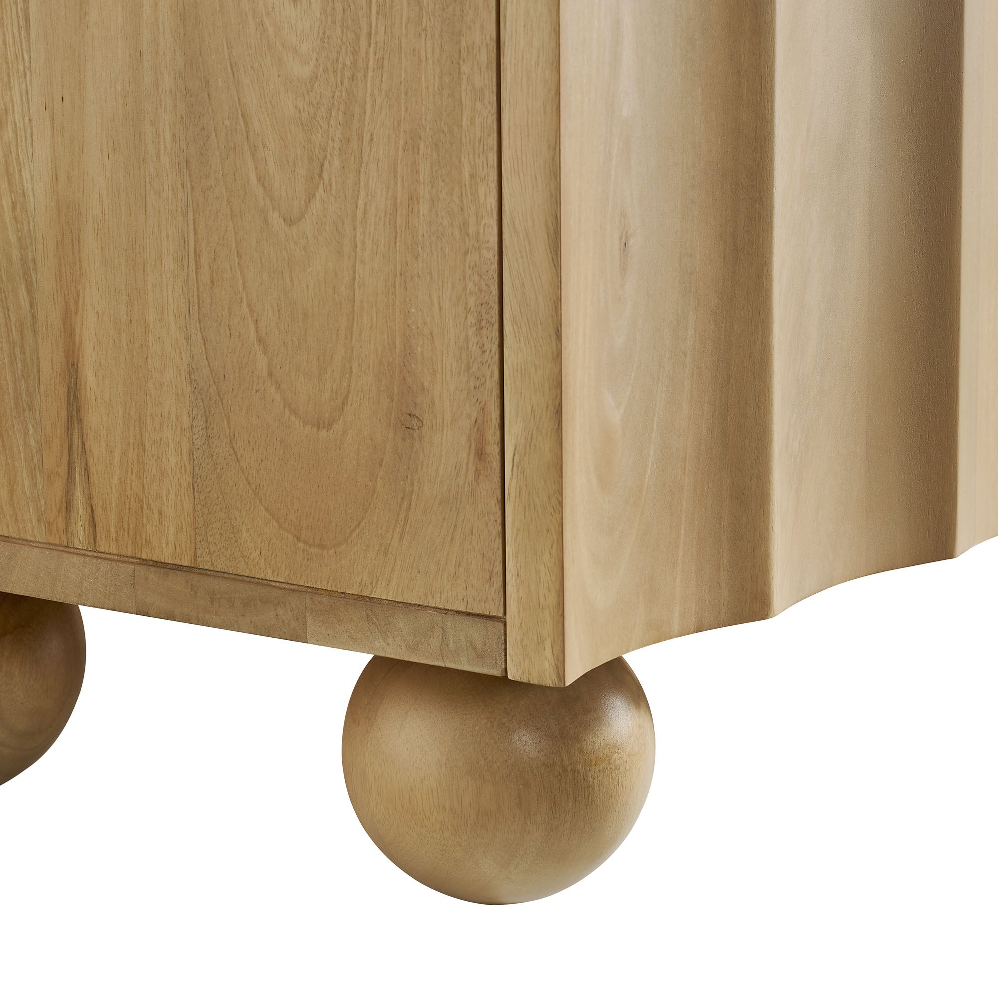 Modway Sorren Scalloped 71" Wood TV Stand