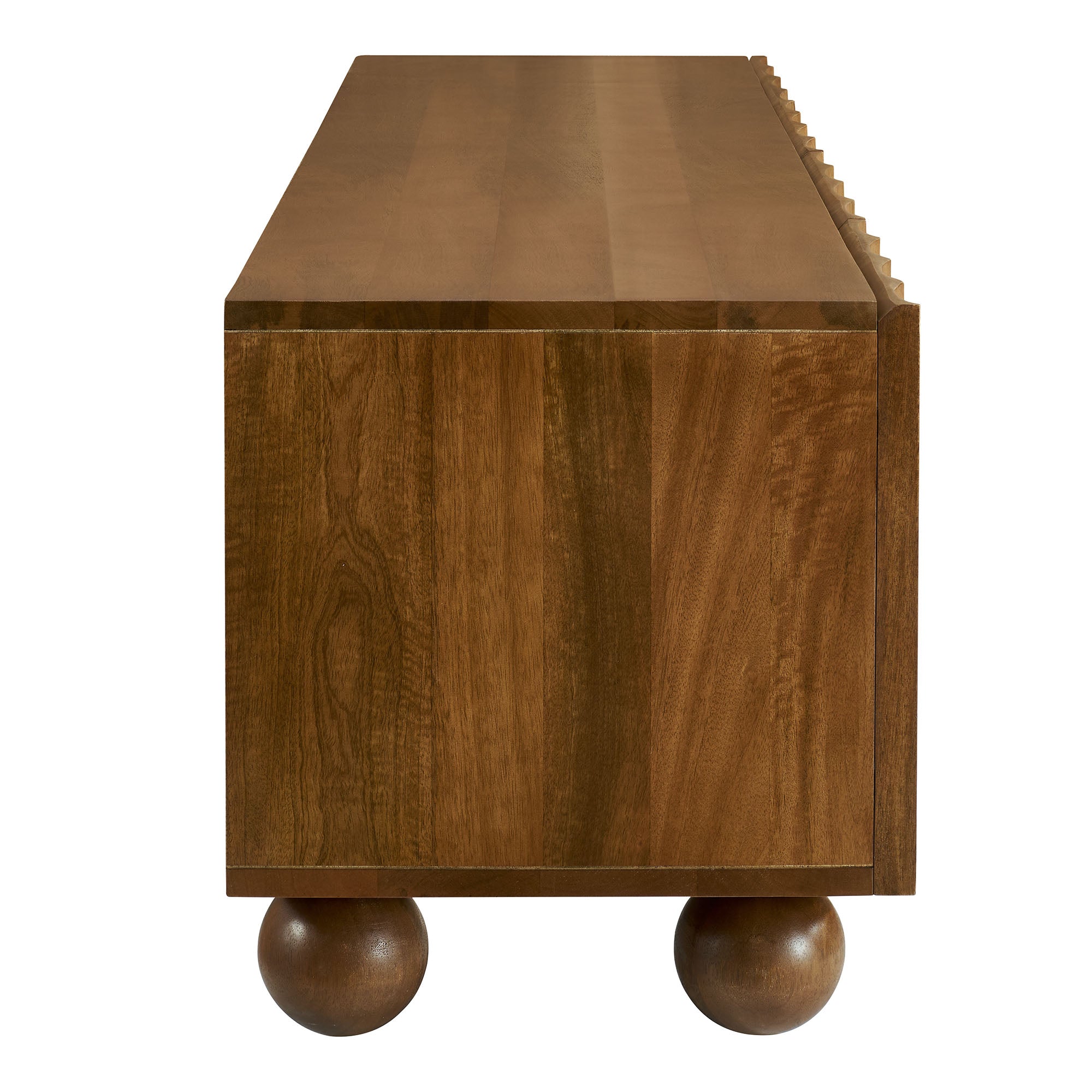 Modway Sorren Scalloped 71" Wood TV Stand